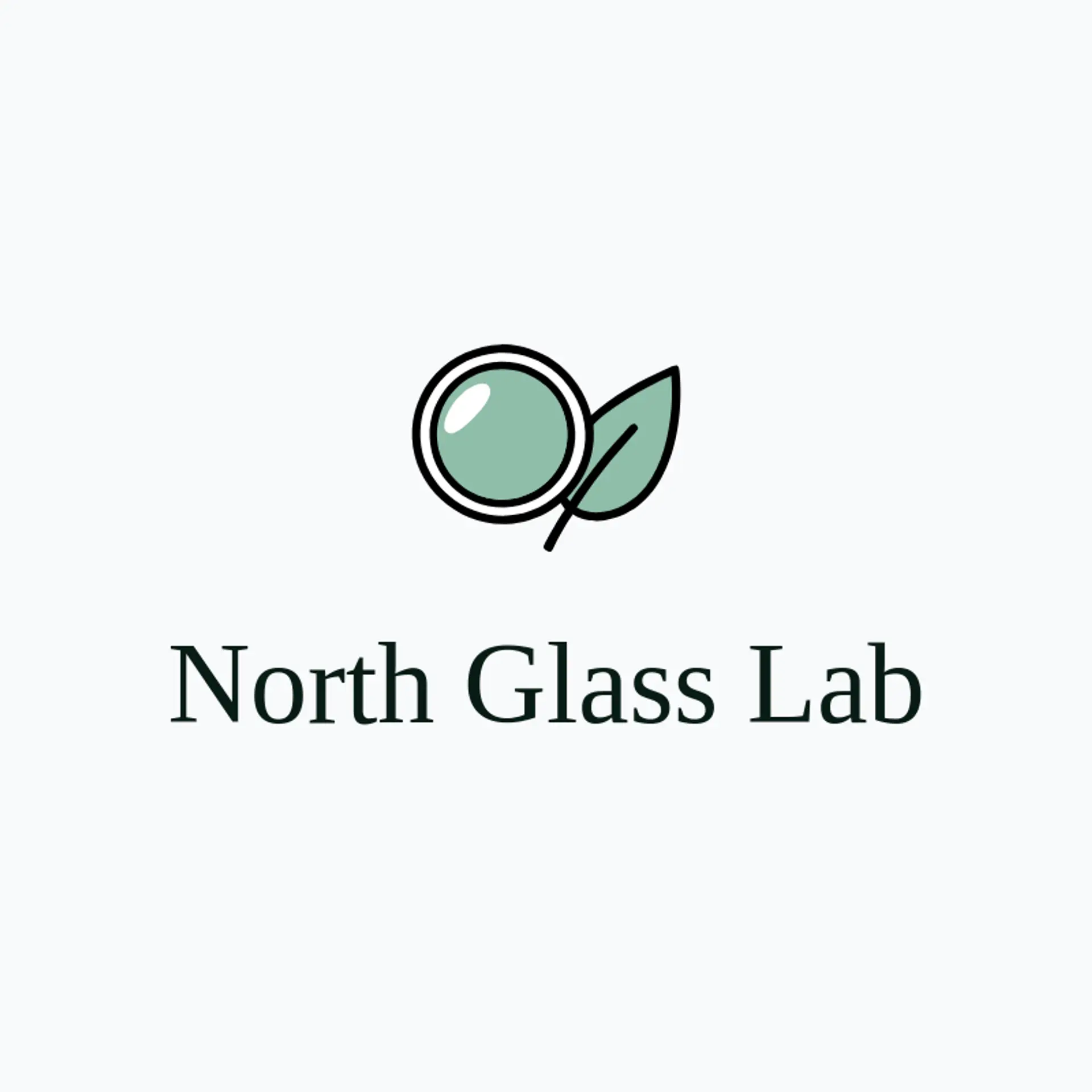 North Glass Lab logo for lens