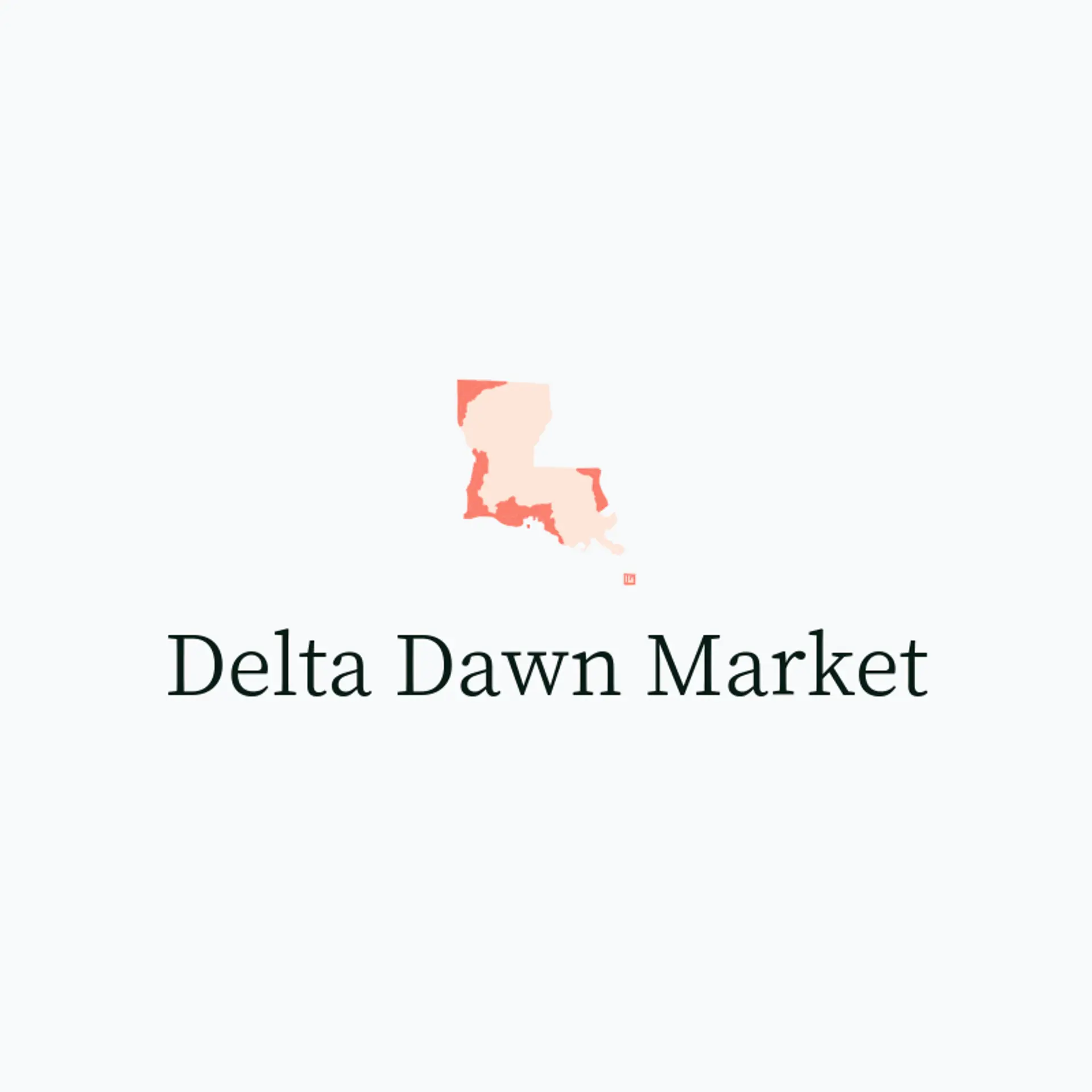 Delta Dawn Market logo for louisiana