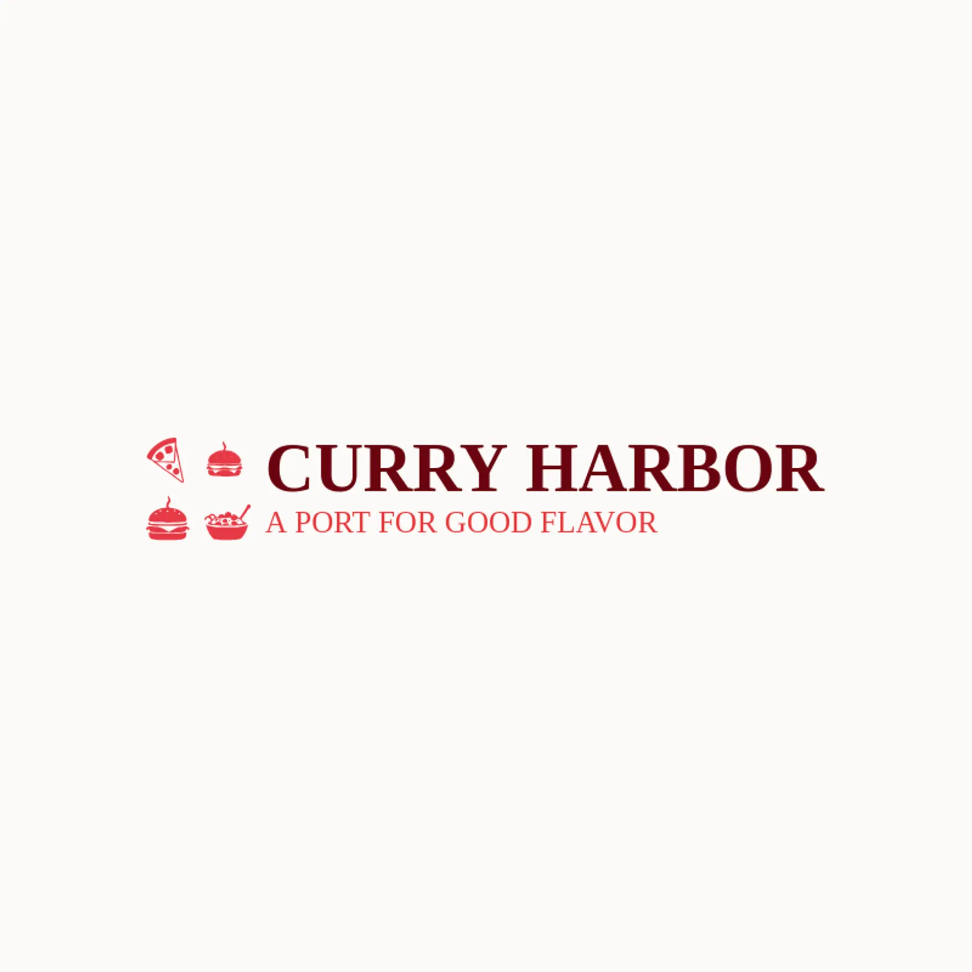 Curry Harbor logo for curry