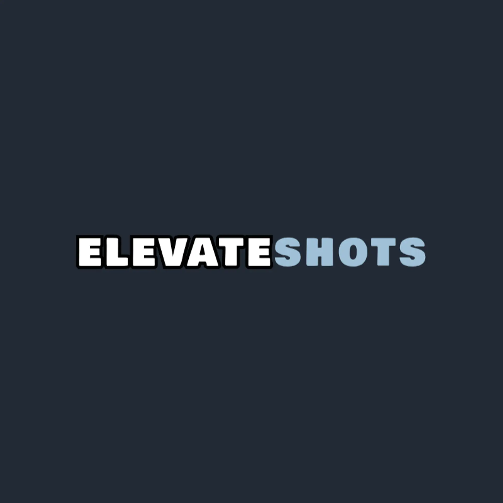 Elevate Shots logo for aerial photography