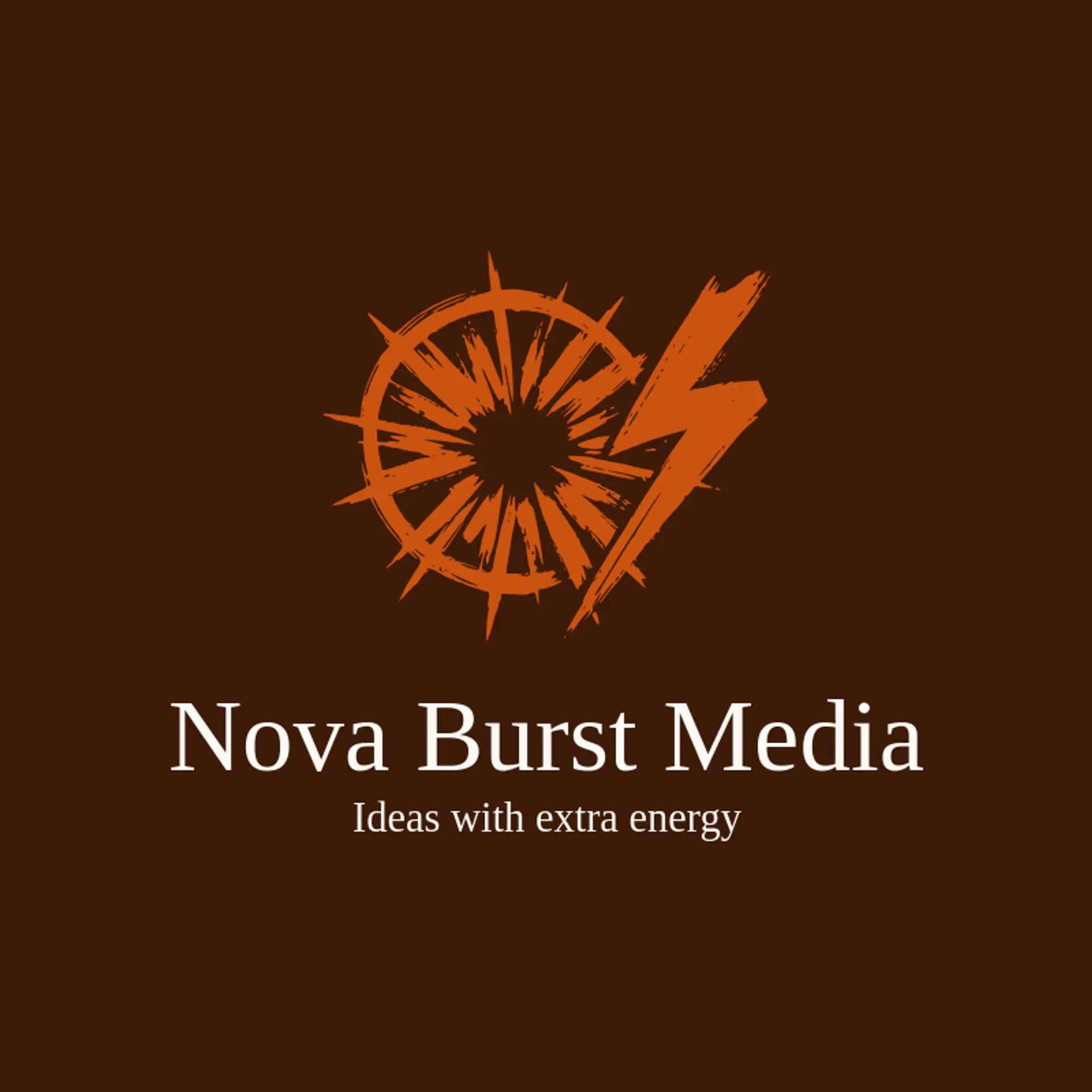 Nova Burst Media logo for explosion