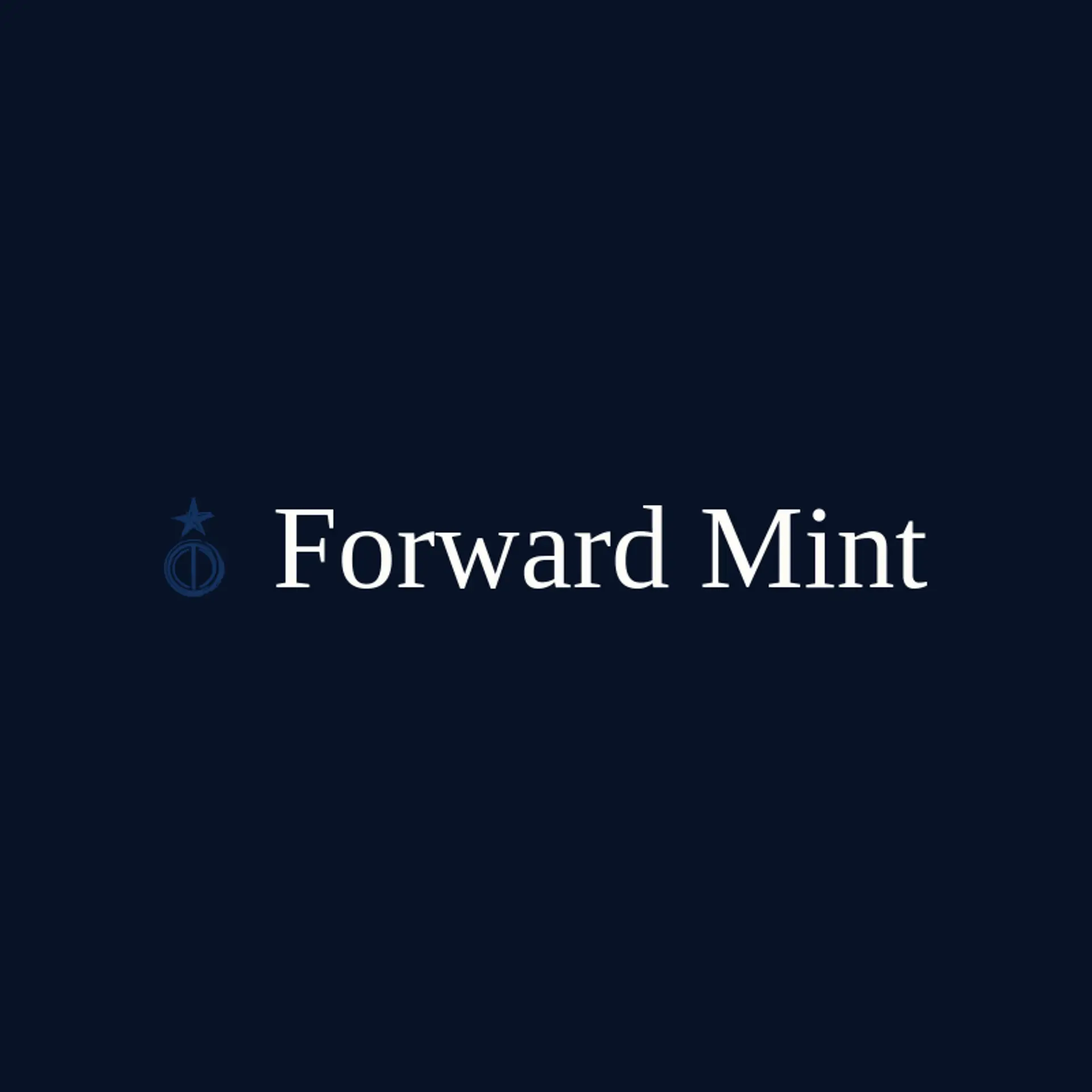 Forward Mint logo for fintech