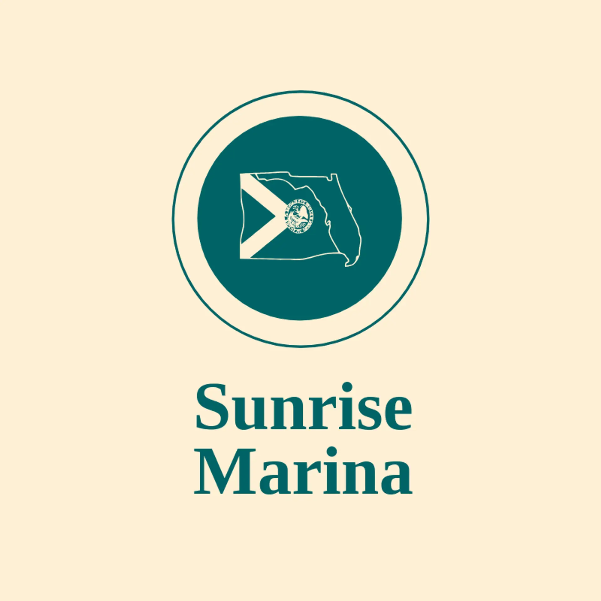 Sunrise Marina logo for florida