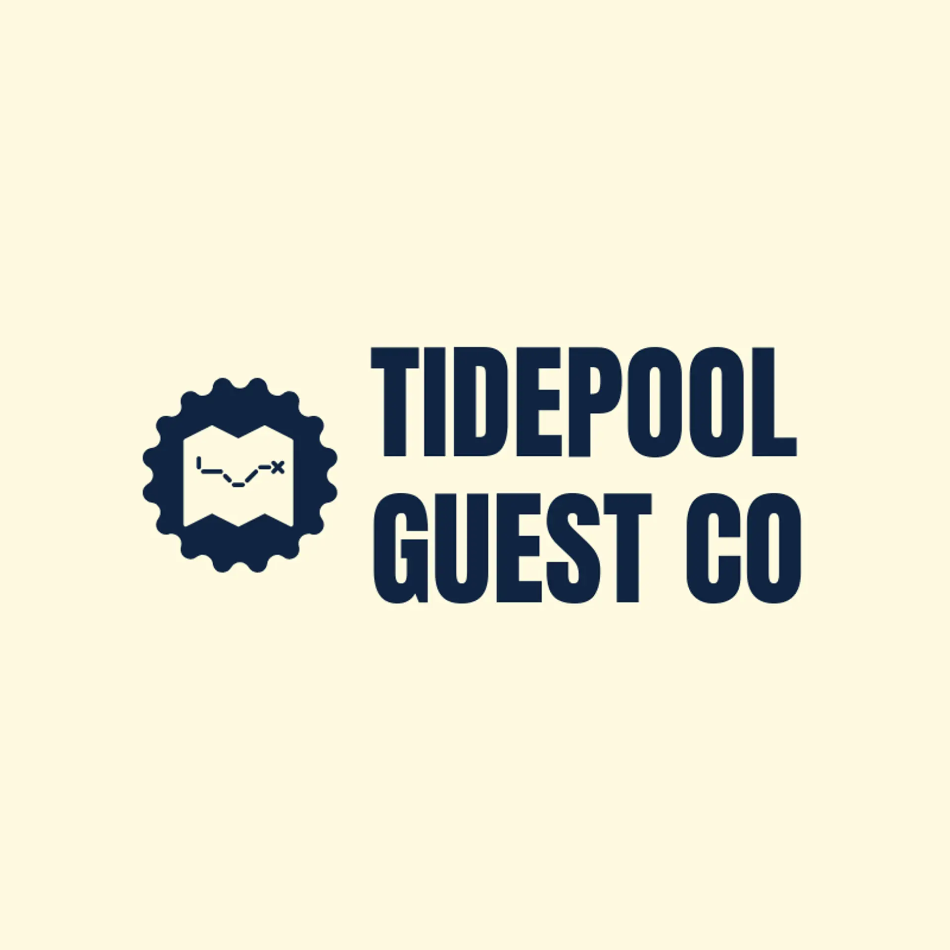 Tidepool Guest Co logo for booking