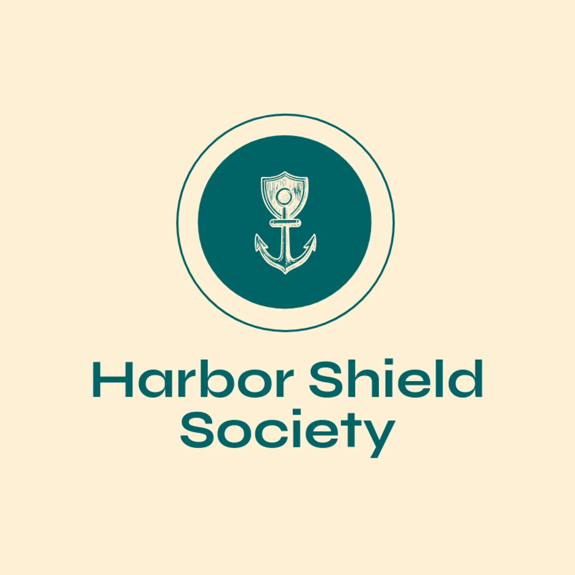 Harbor Shield Society logo for shield