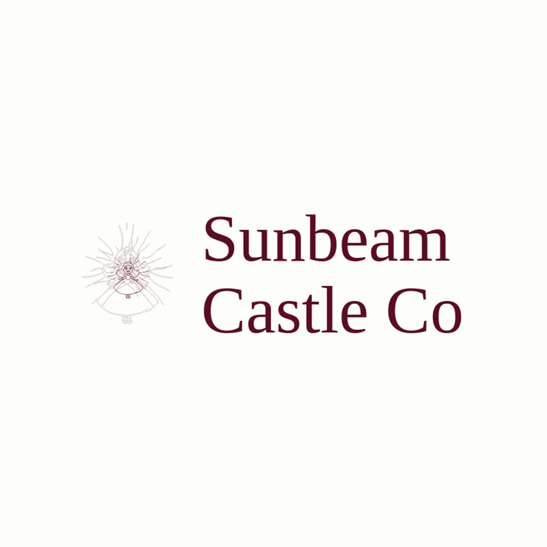 Sunbeam Castle Co logo for princess