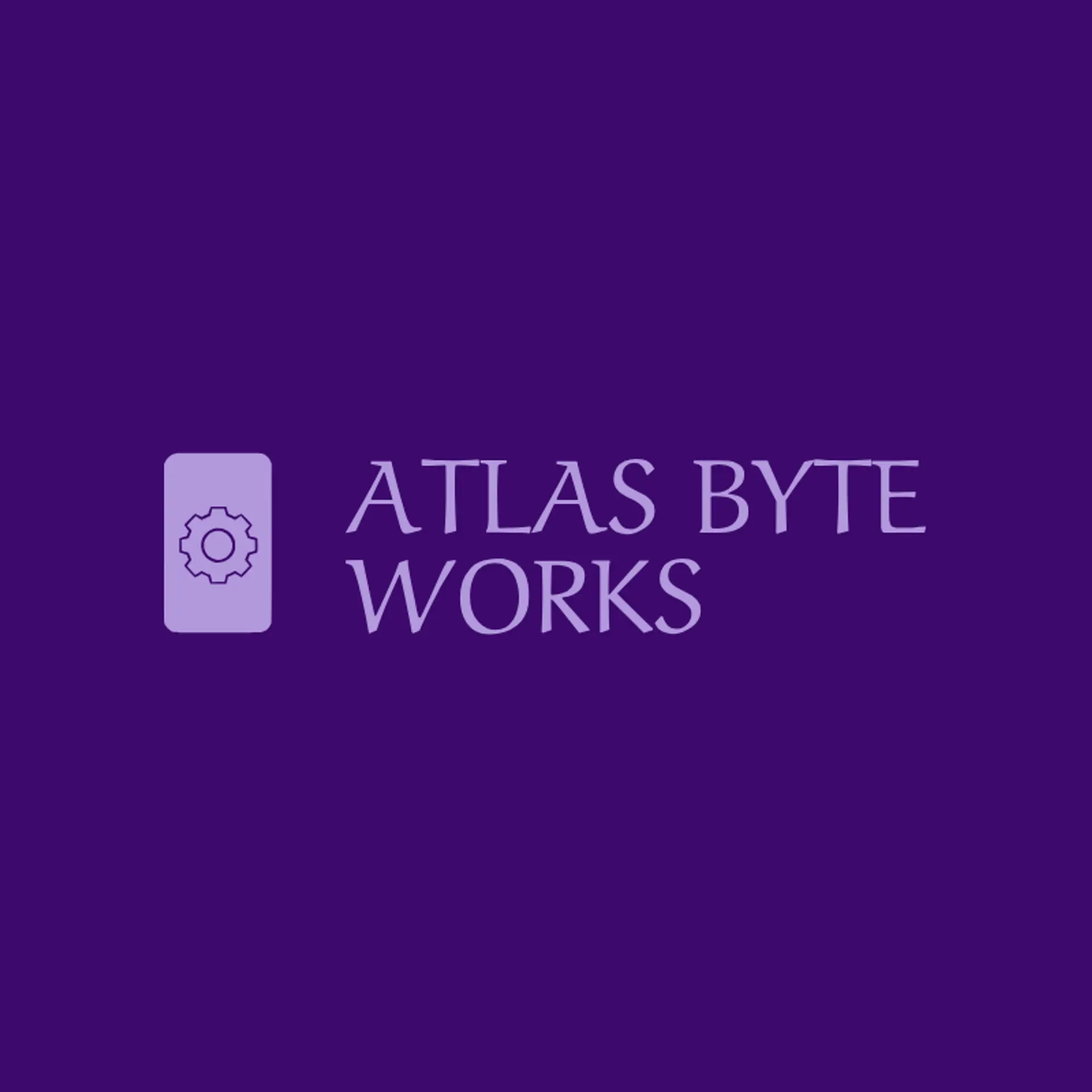 Atlas Byte Works logo for app