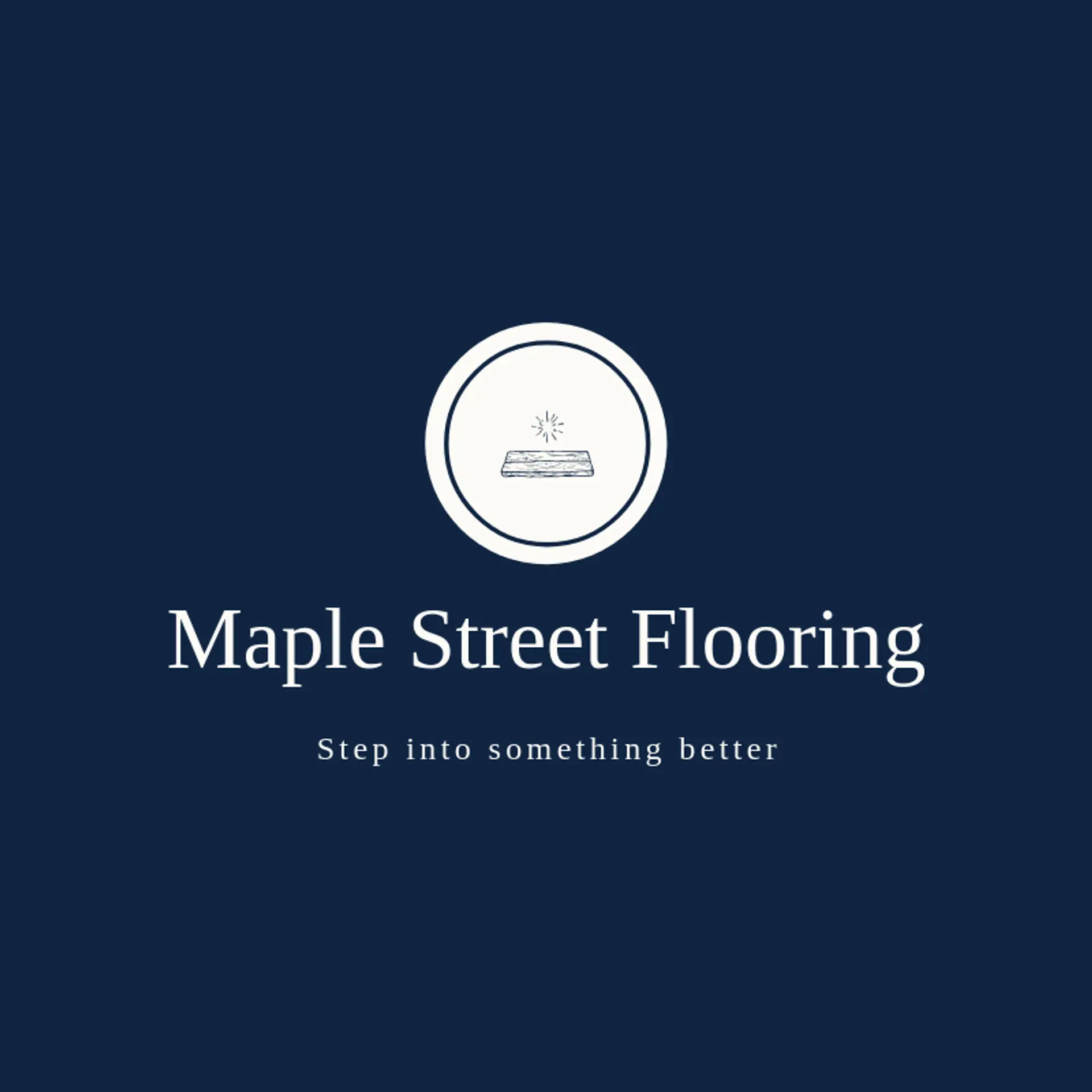 Maple Street Flooring logo for flooring