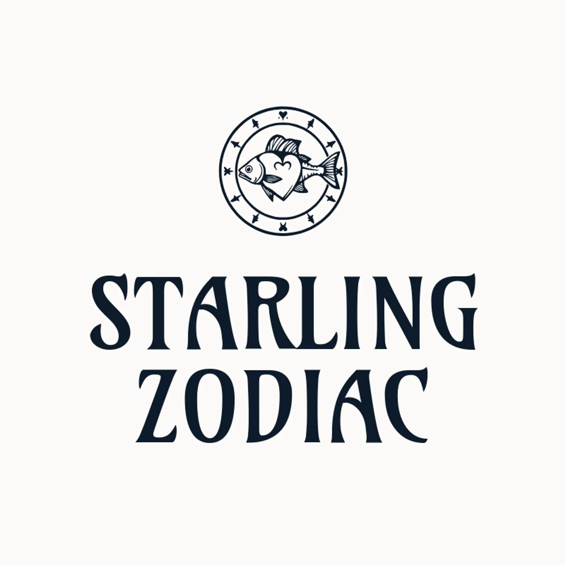 Starling Zodiac logo for pisces