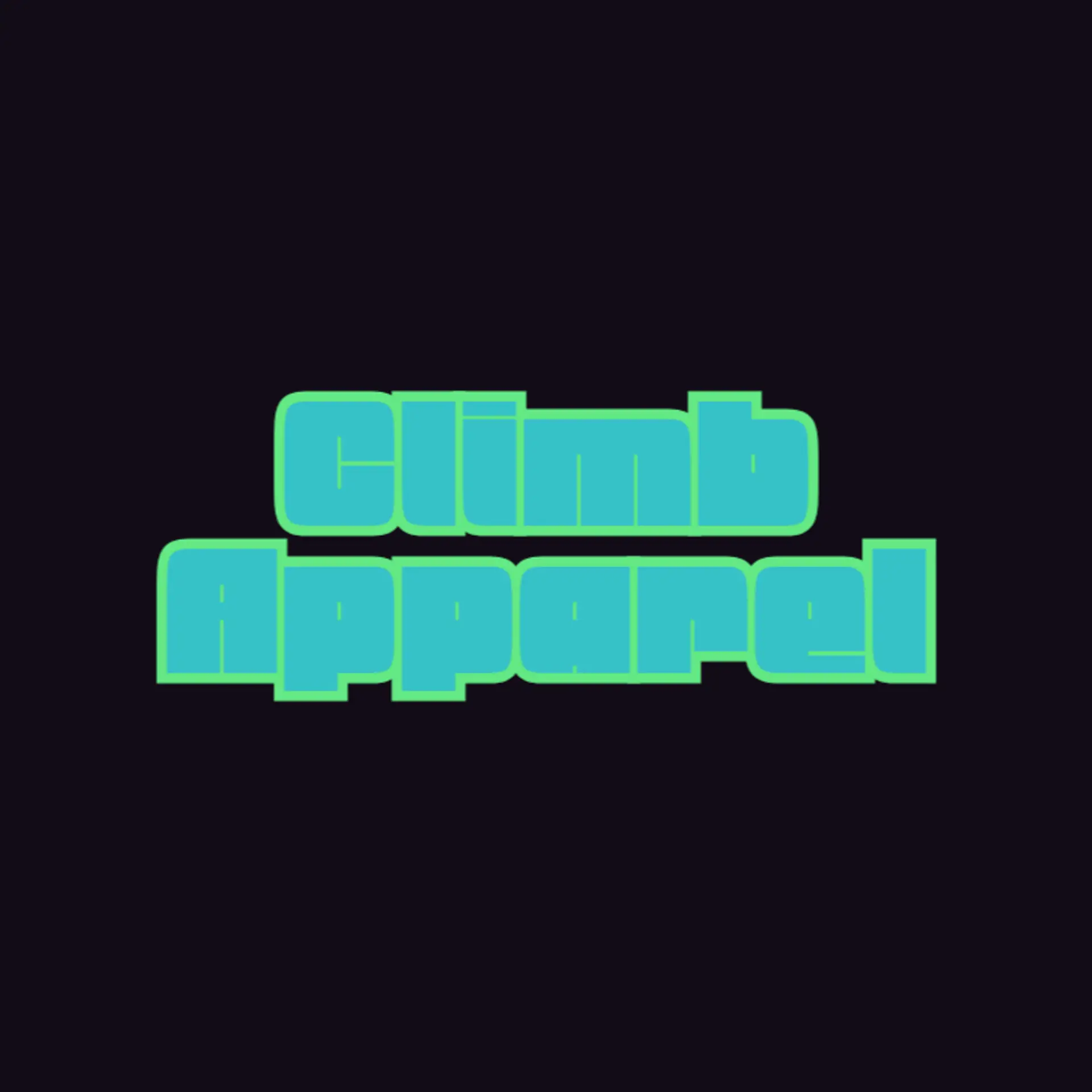 Climb Apparel logo for fitness clothing