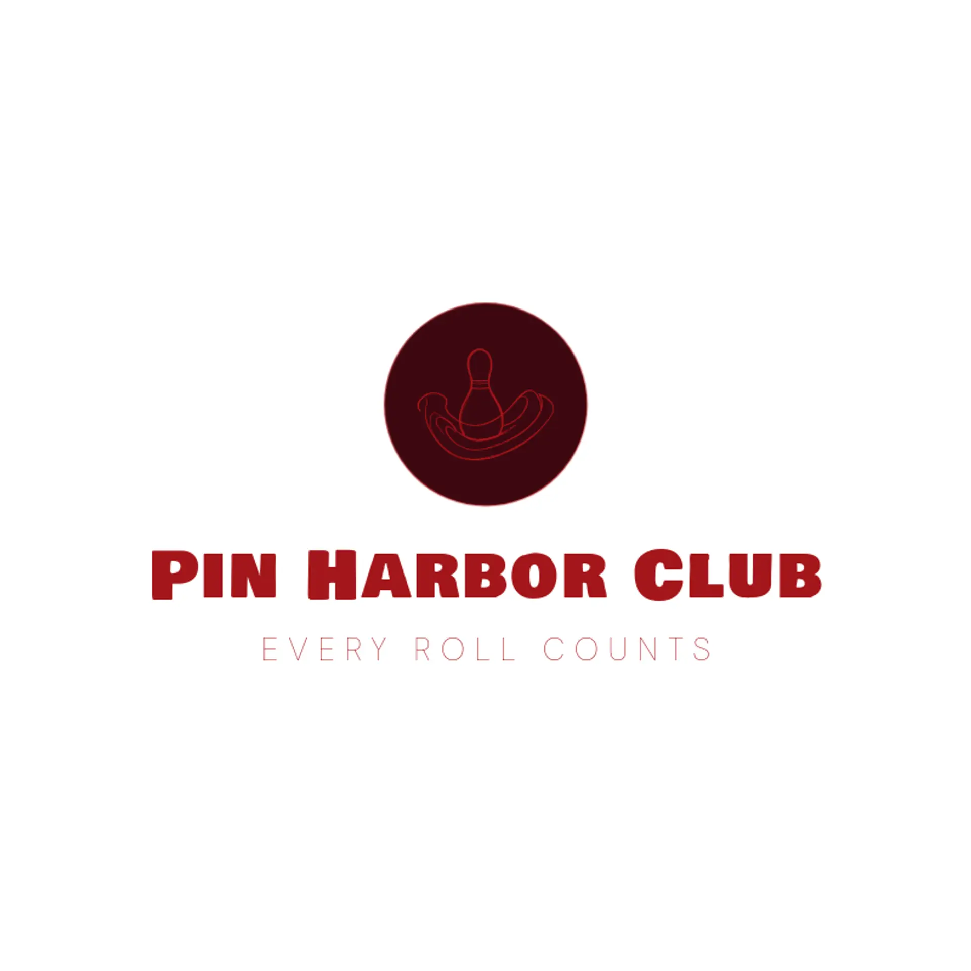 Pin Harbor Club logo for bowling