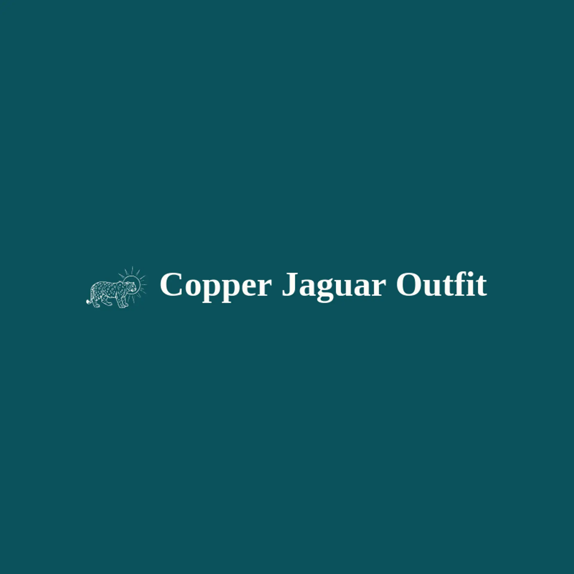 Copper Jaguar Outfit logo for jaguar