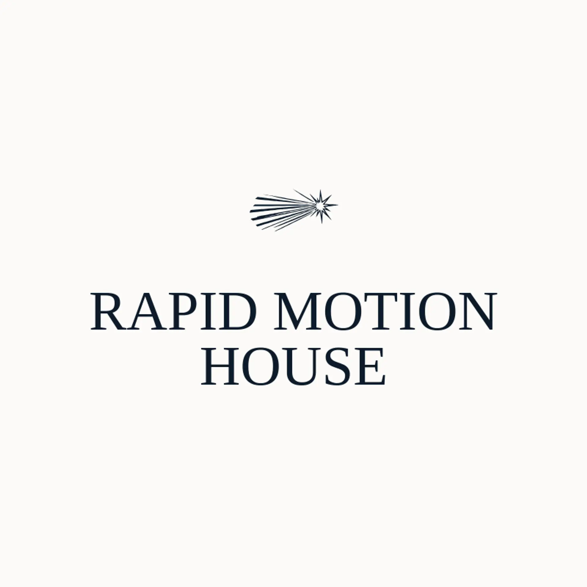Rapid Motion House logo for motion