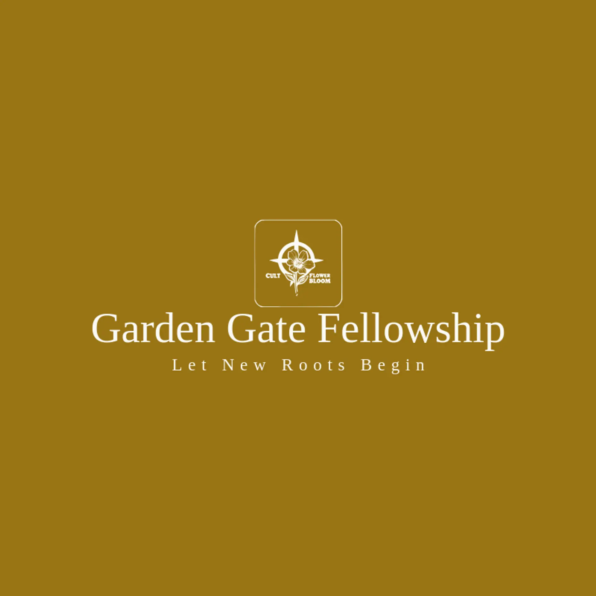 Garden Gate Fellowship logo for cult