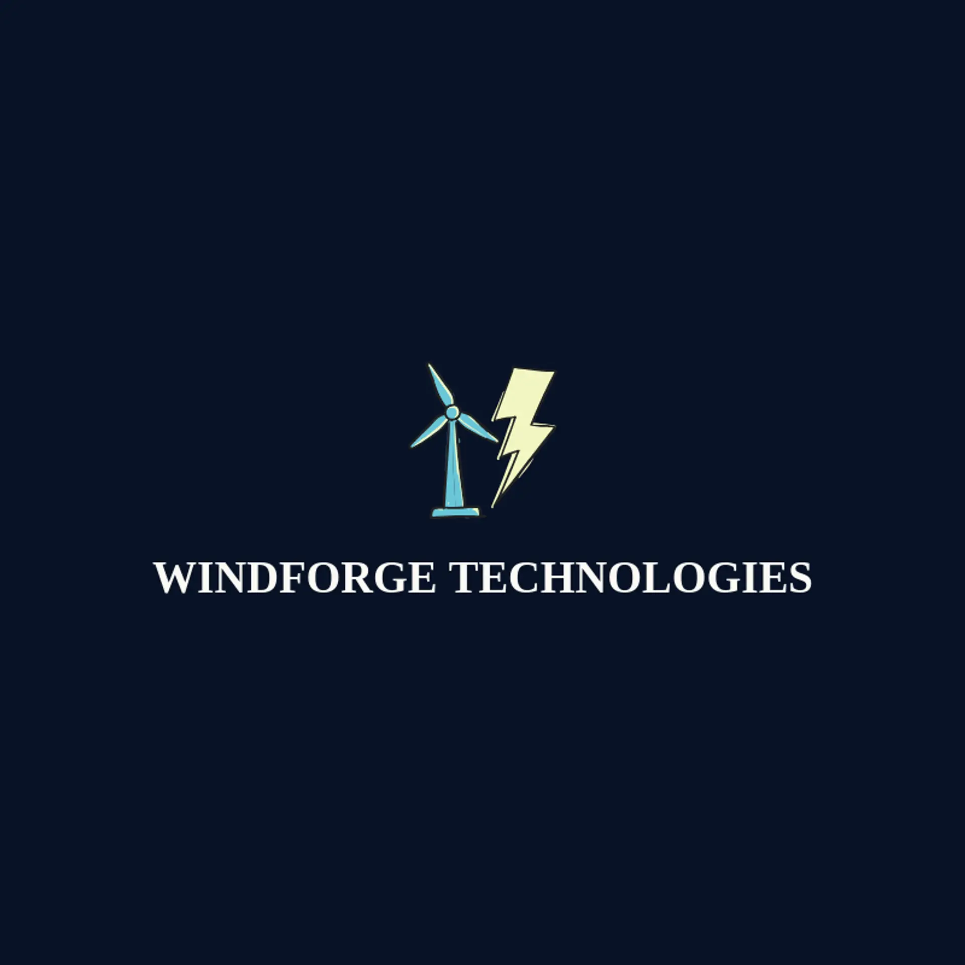 Windforge Technologies logo for wind