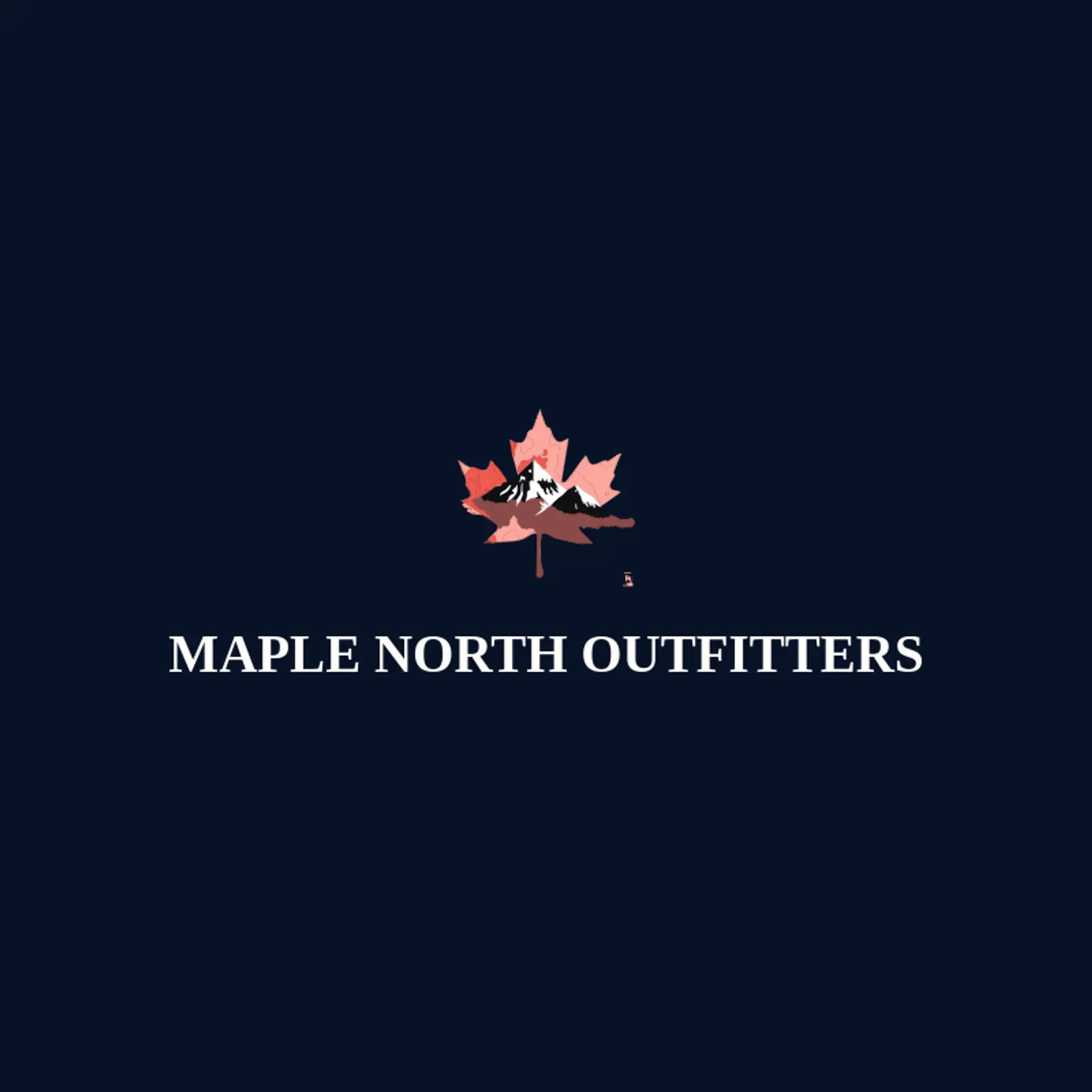 Maple North Outfitters logo for canada