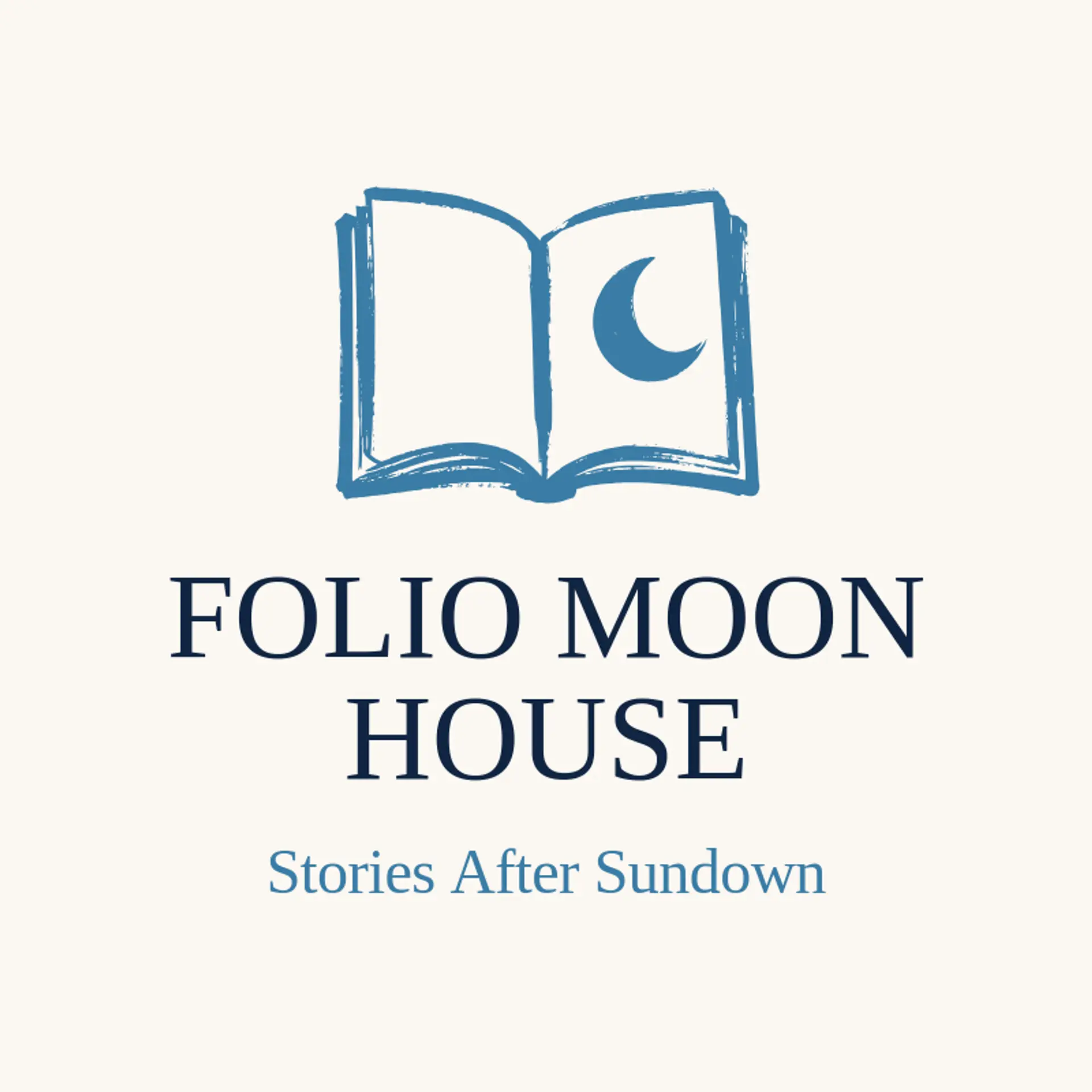 Folio Moon House logo for publishing