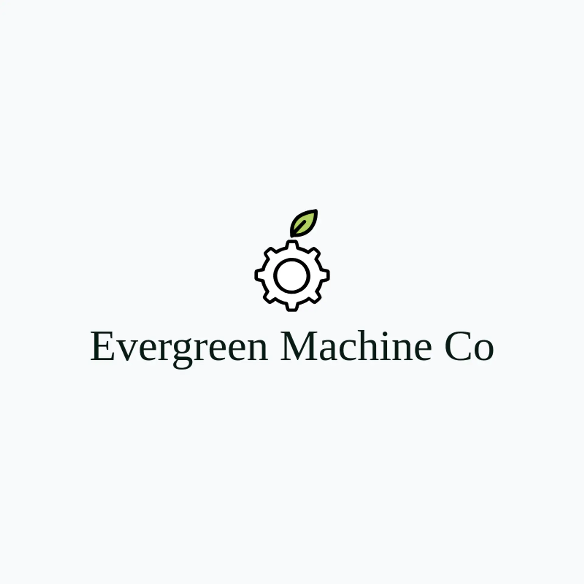 Evergreen Machine Co logo for automation