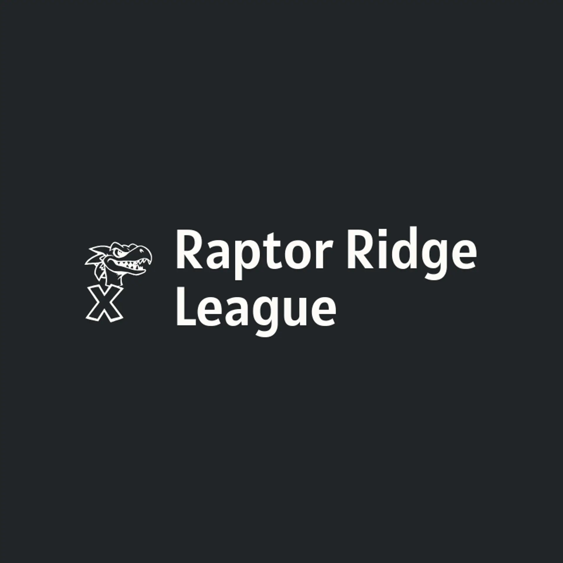 Raptor Ridge League logo for raptor