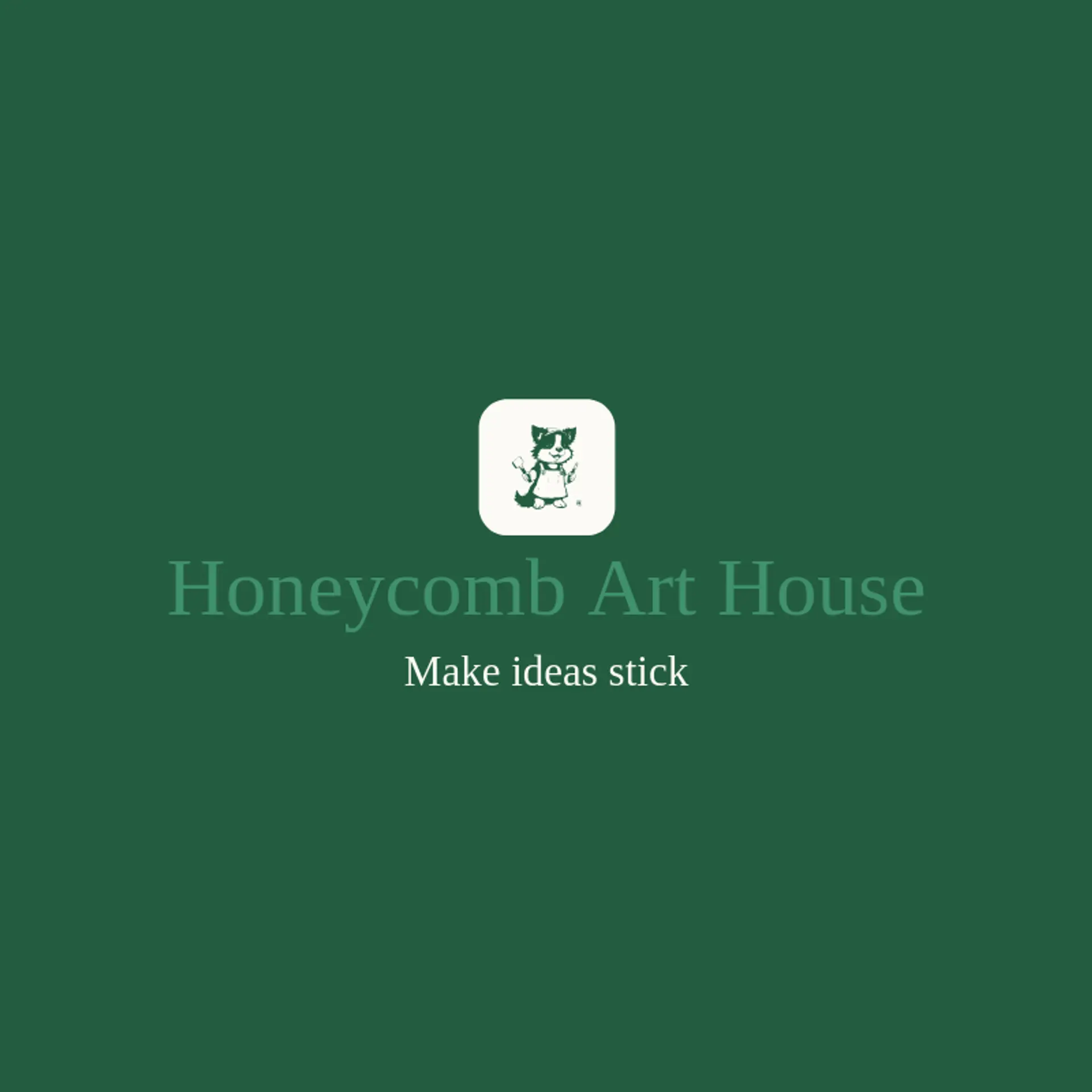 Honeycomb Art House logo for illustrator