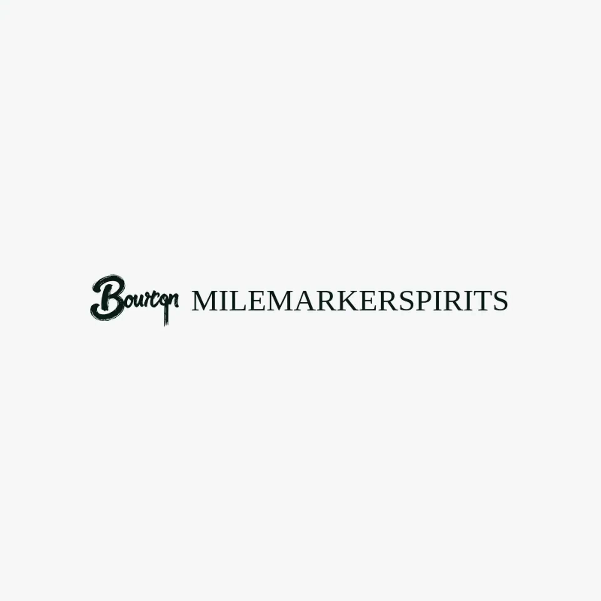 Mile Marker Spirits logo for bourbon