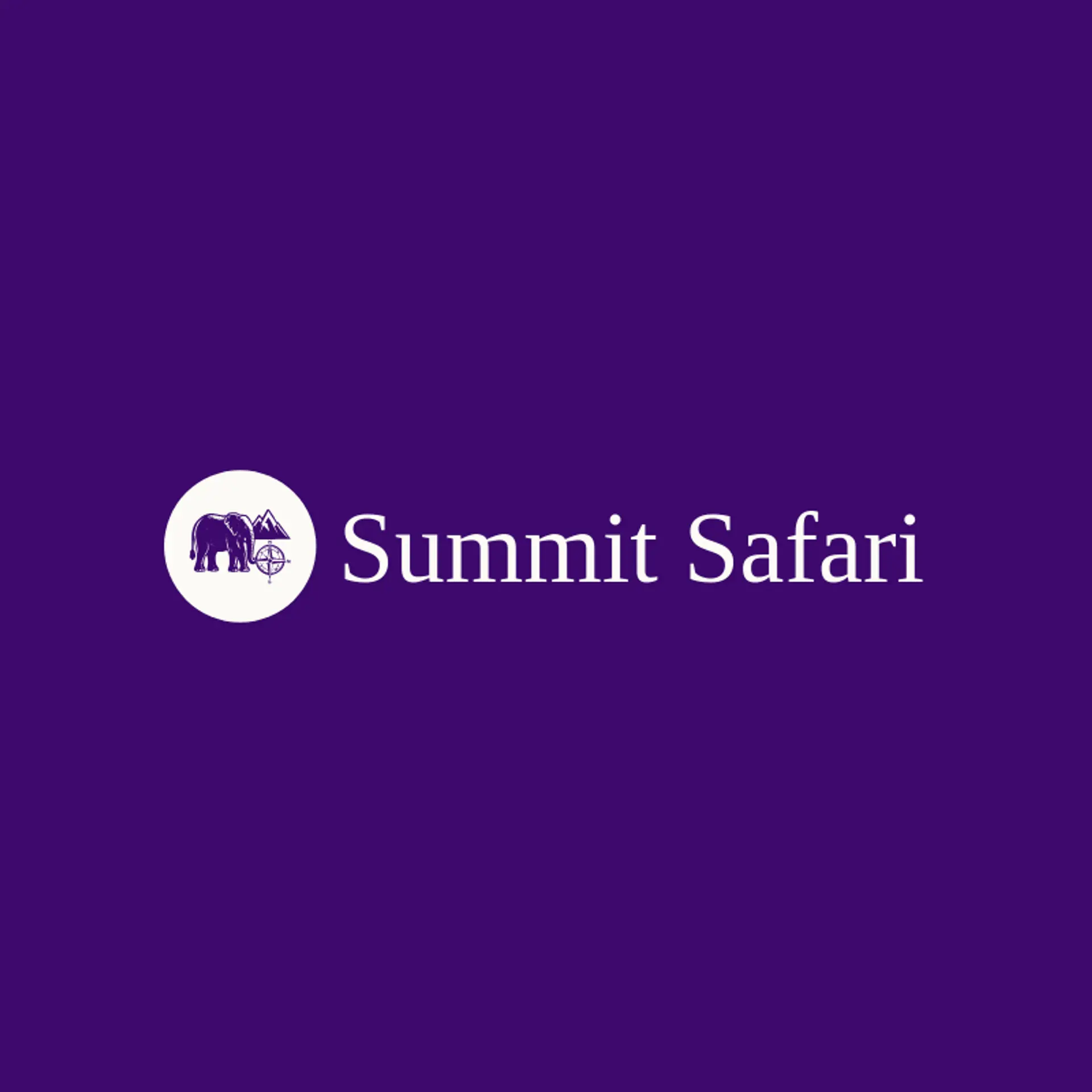 Summit Safari logo for elephant