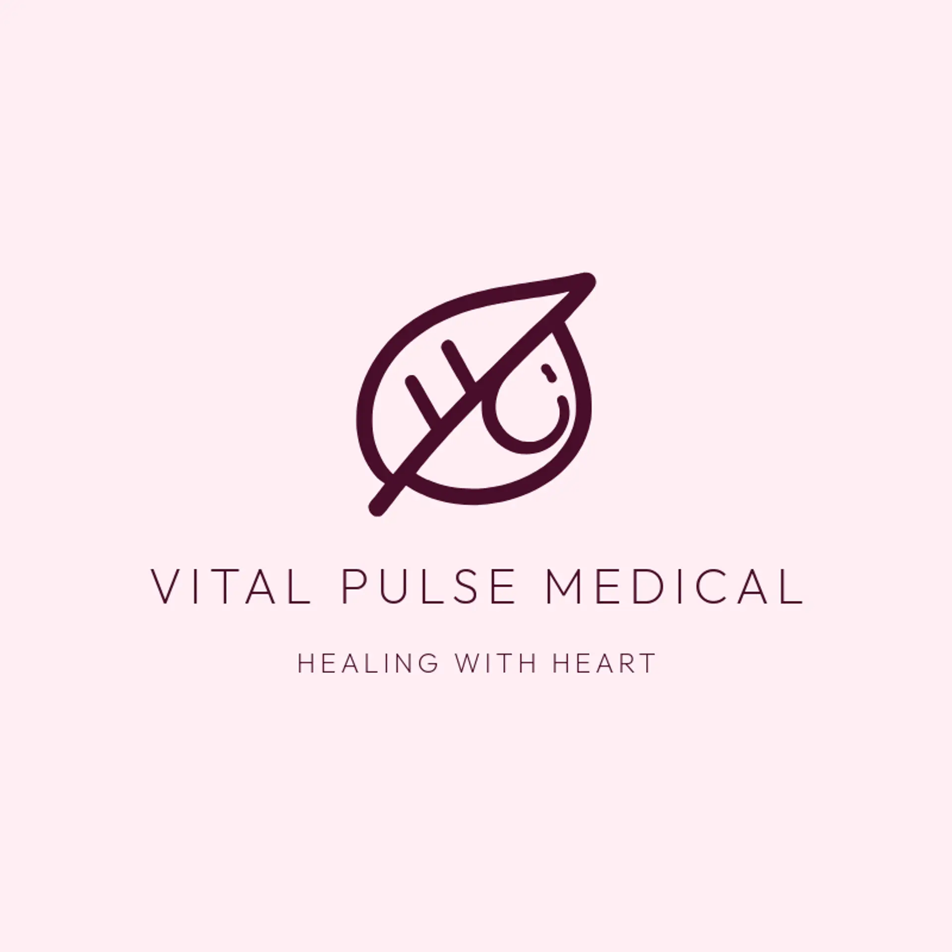 Vital Pulse Medical logo for medicine