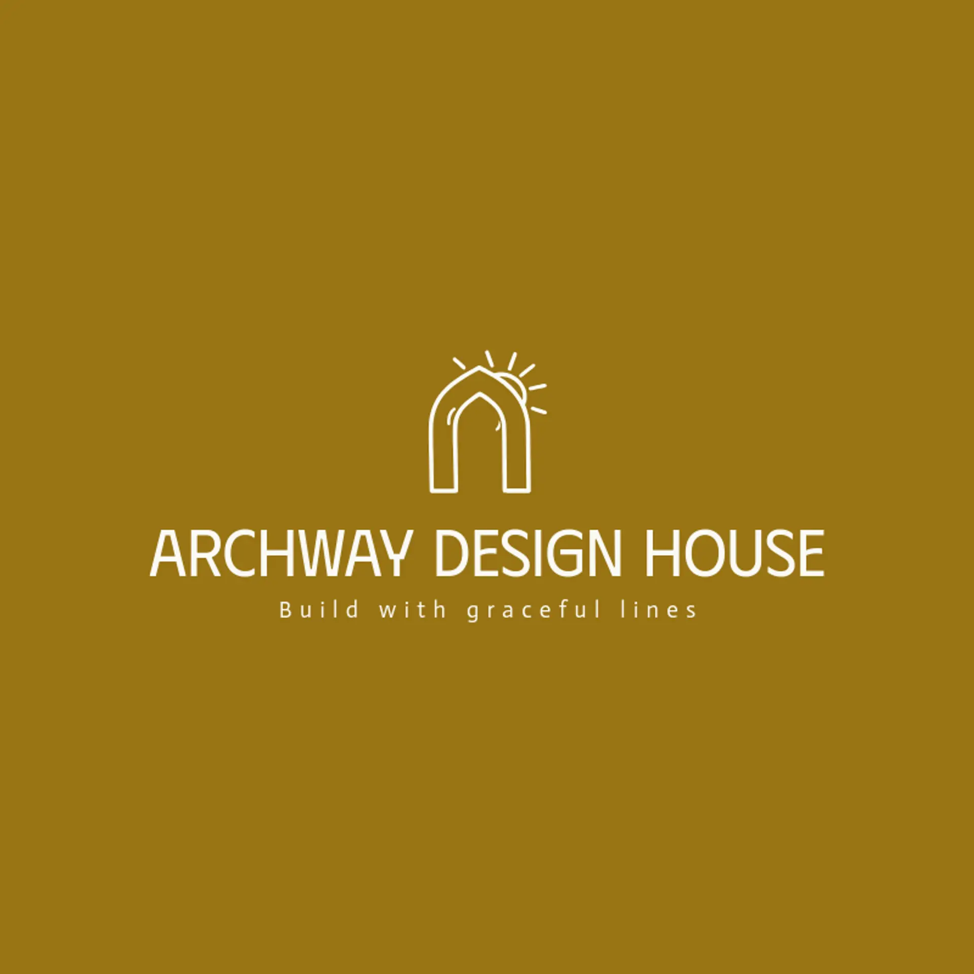 Archway Design House logo for arabic