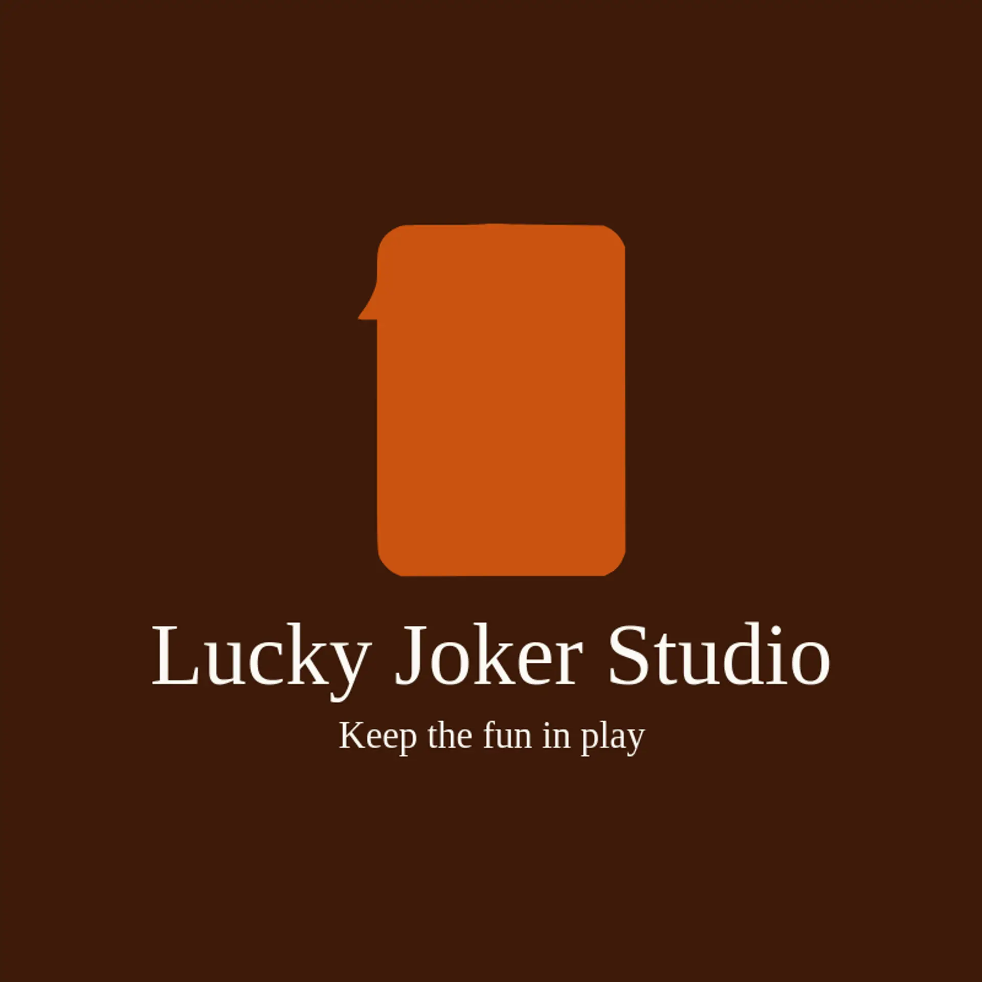 Lucky Joker Studio logo for playing cards