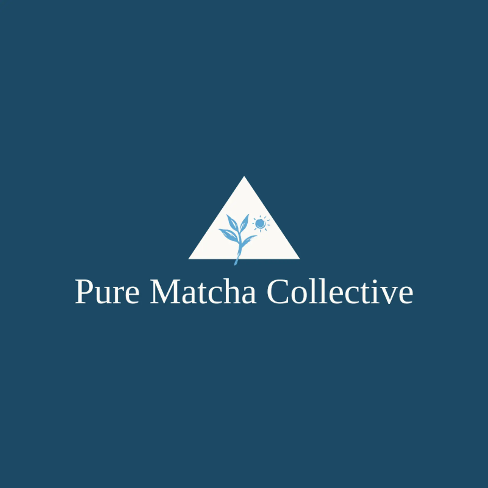 Pure Matcha Collective logo for matcha