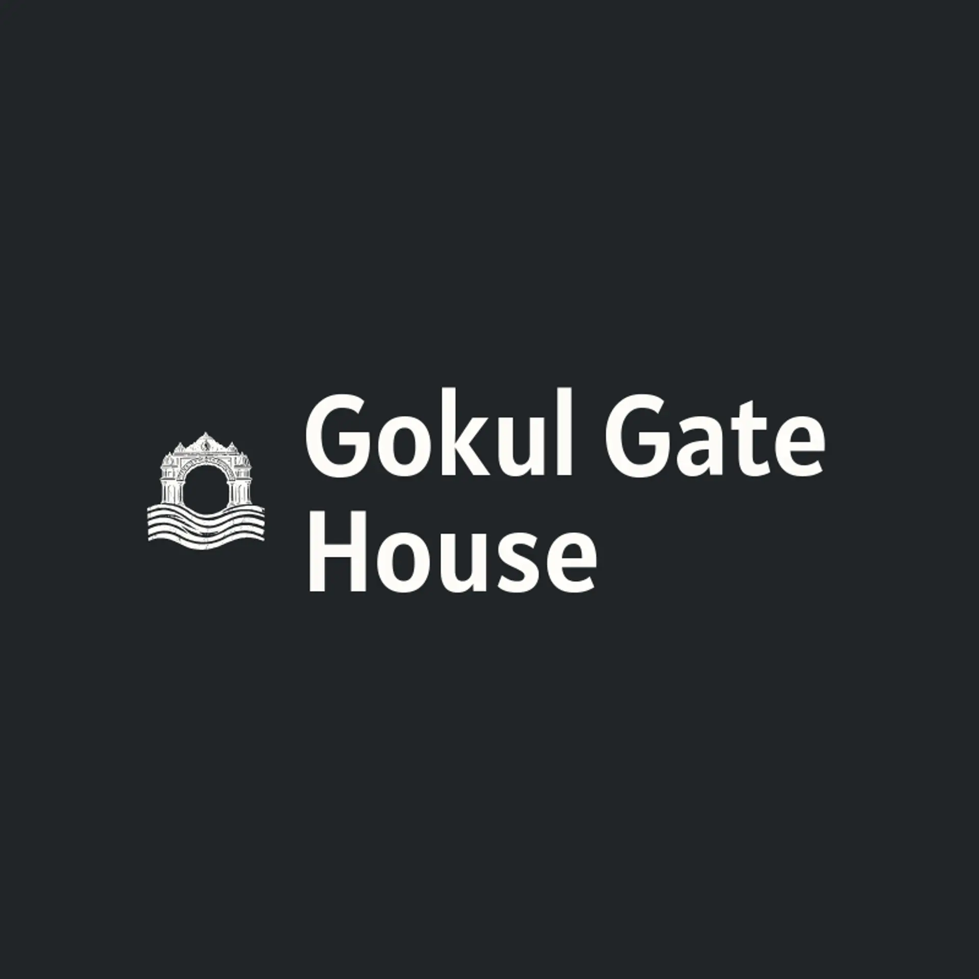 Gokul Gate House logo for krishna