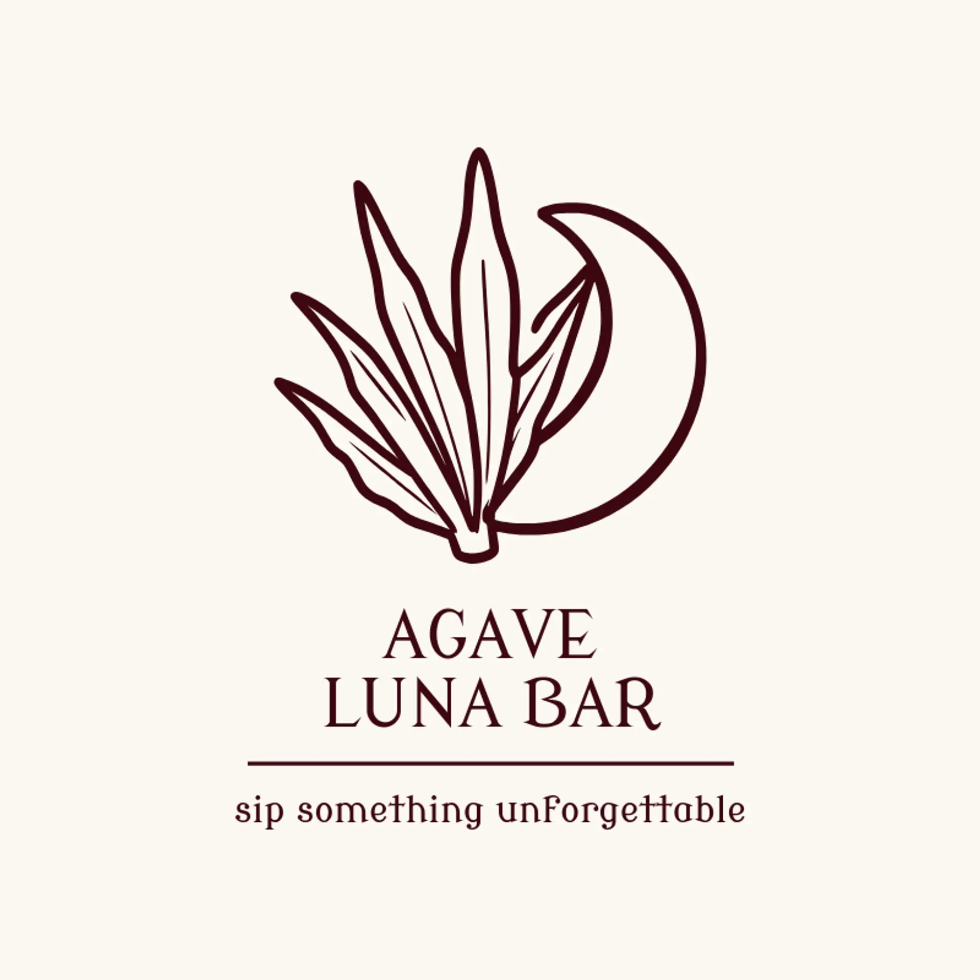 Agave Luna Bar logo for mexican