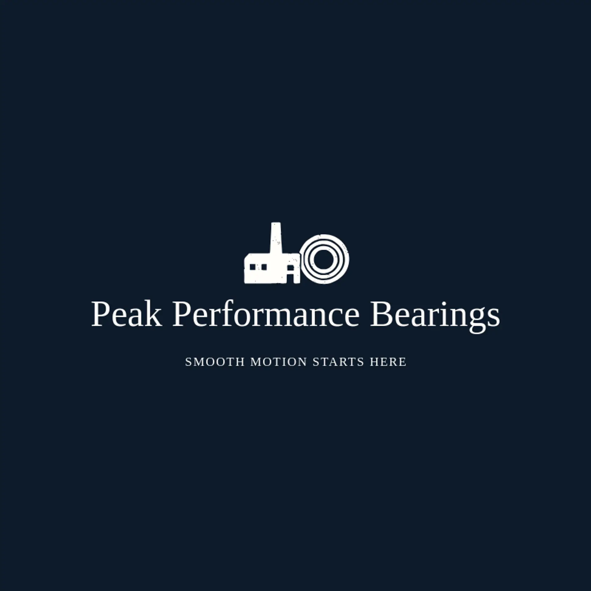Peak Performance Bearings logo for factory