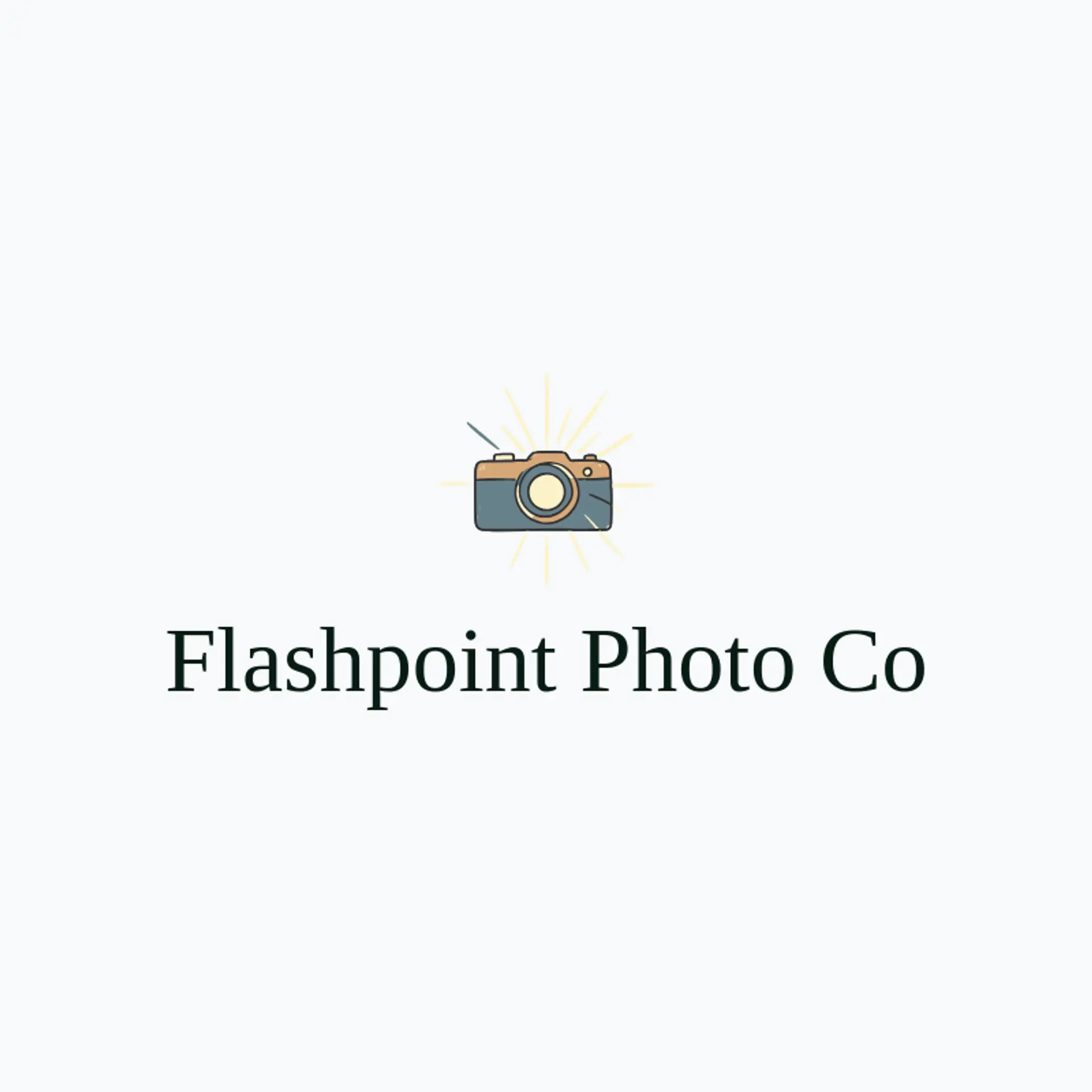 Flashpoint Photo Co logo for photo