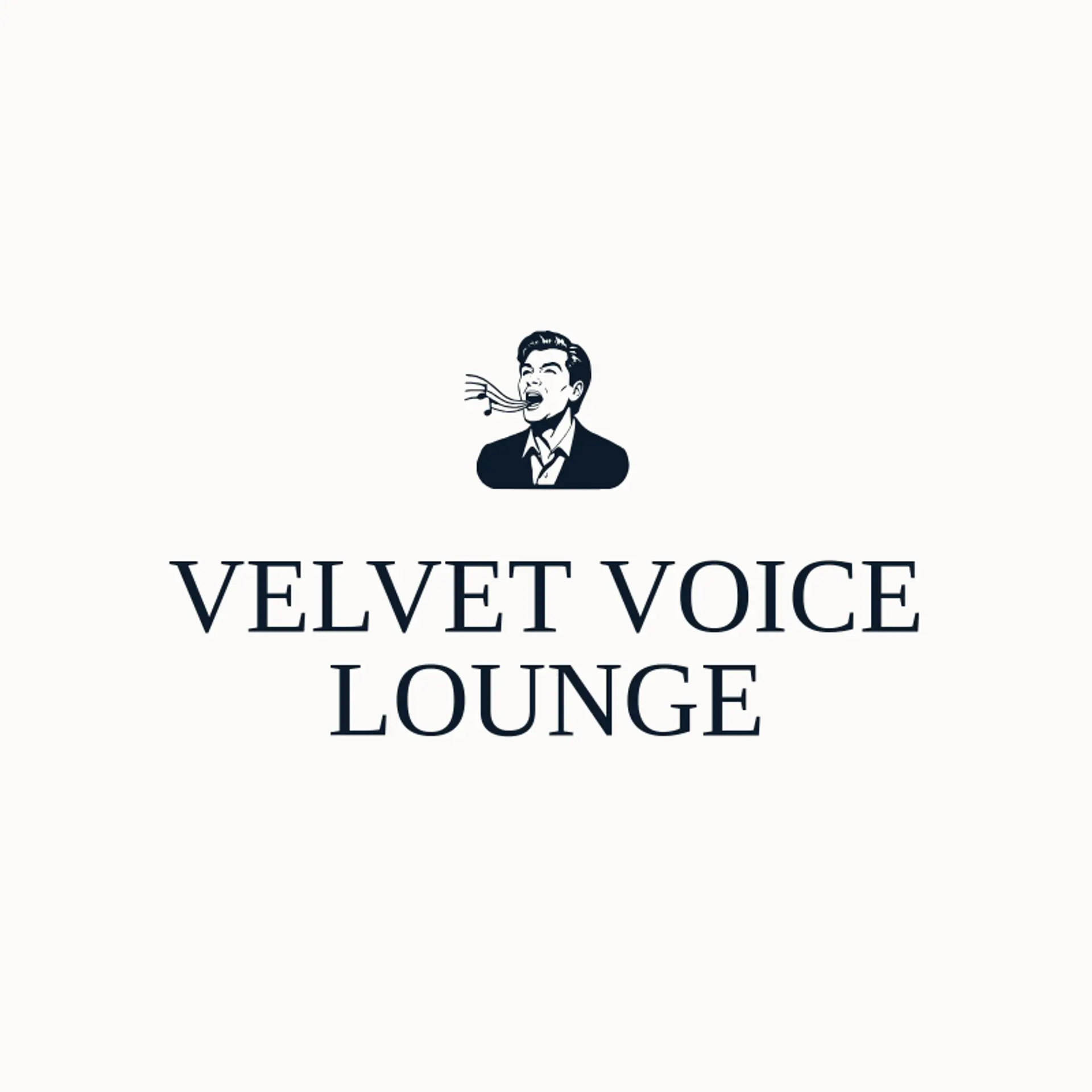 Velvet Voice Lounge logo for singing