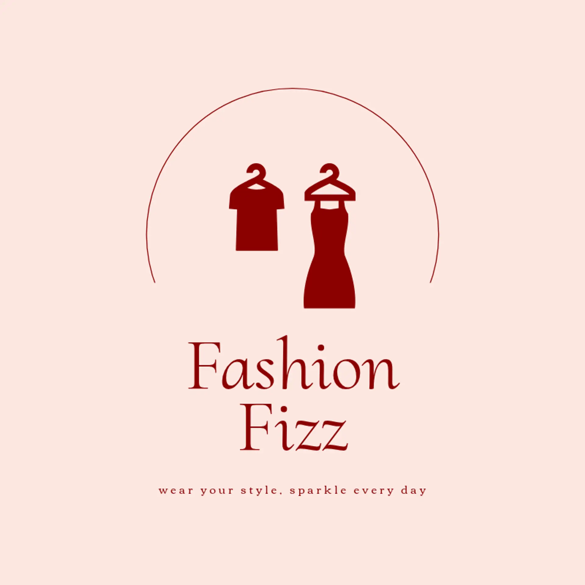 Fashion Fizz logo for fashion wear