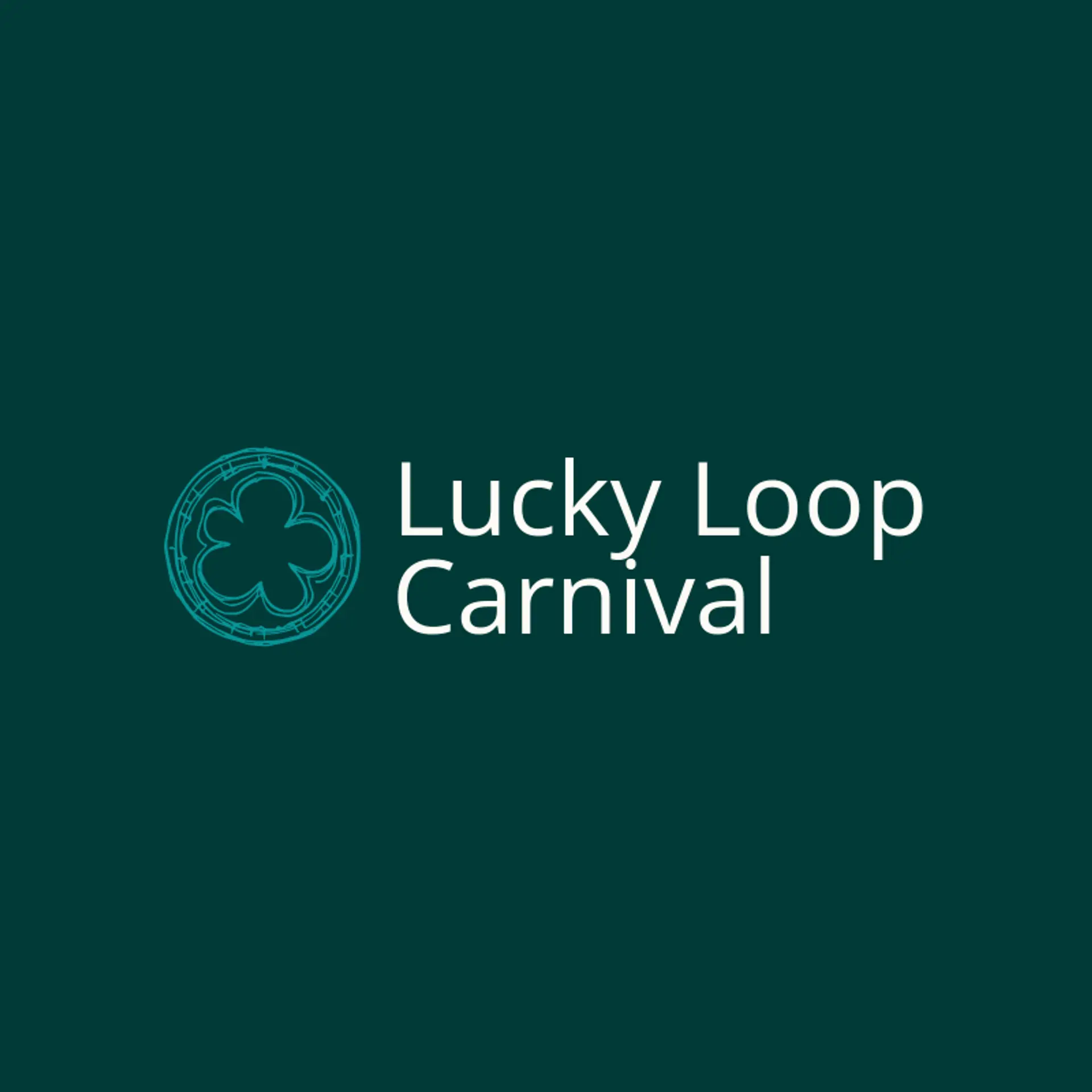 Lucky Loop Carnival logo for roller coaster