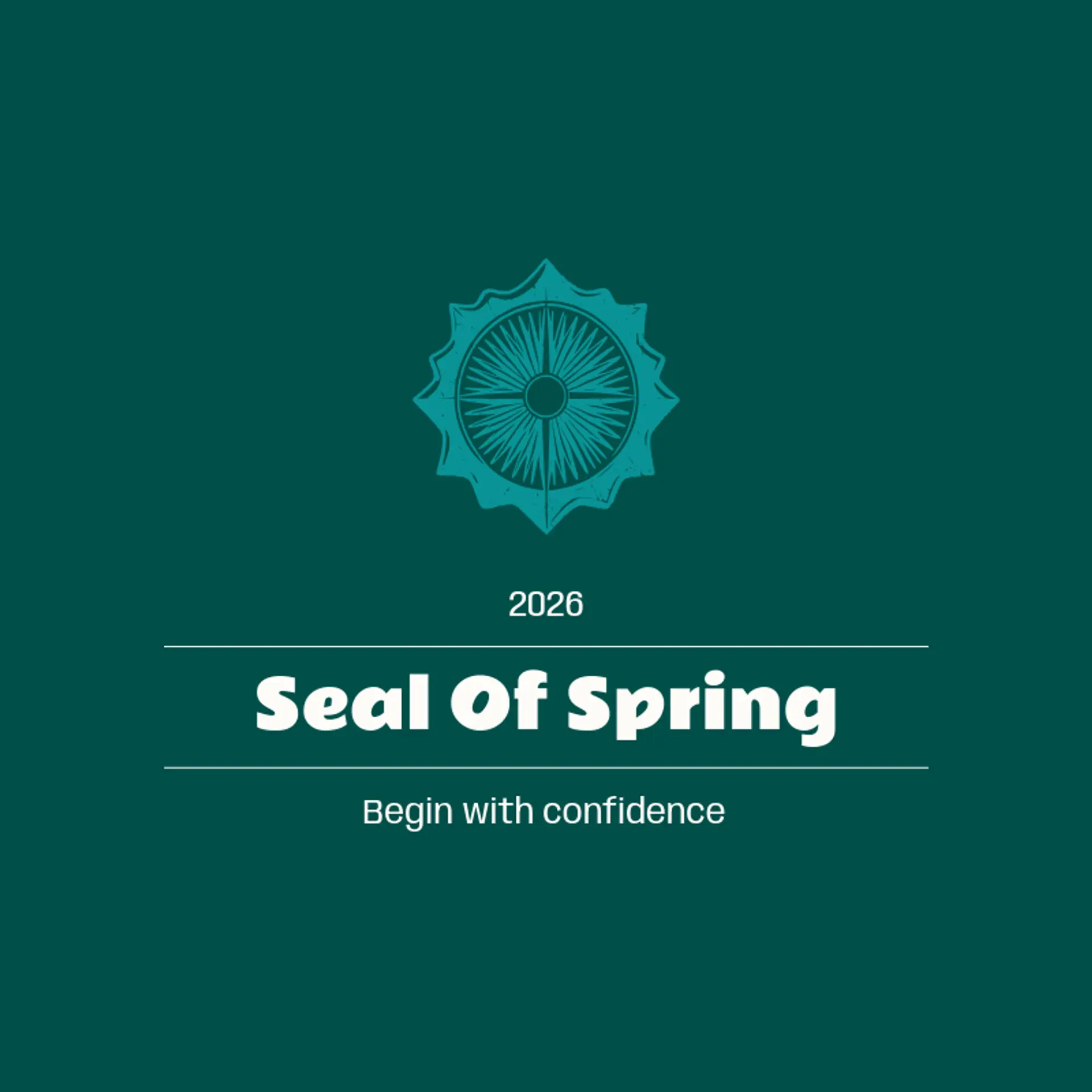 Seal Of Spring logo for monarch