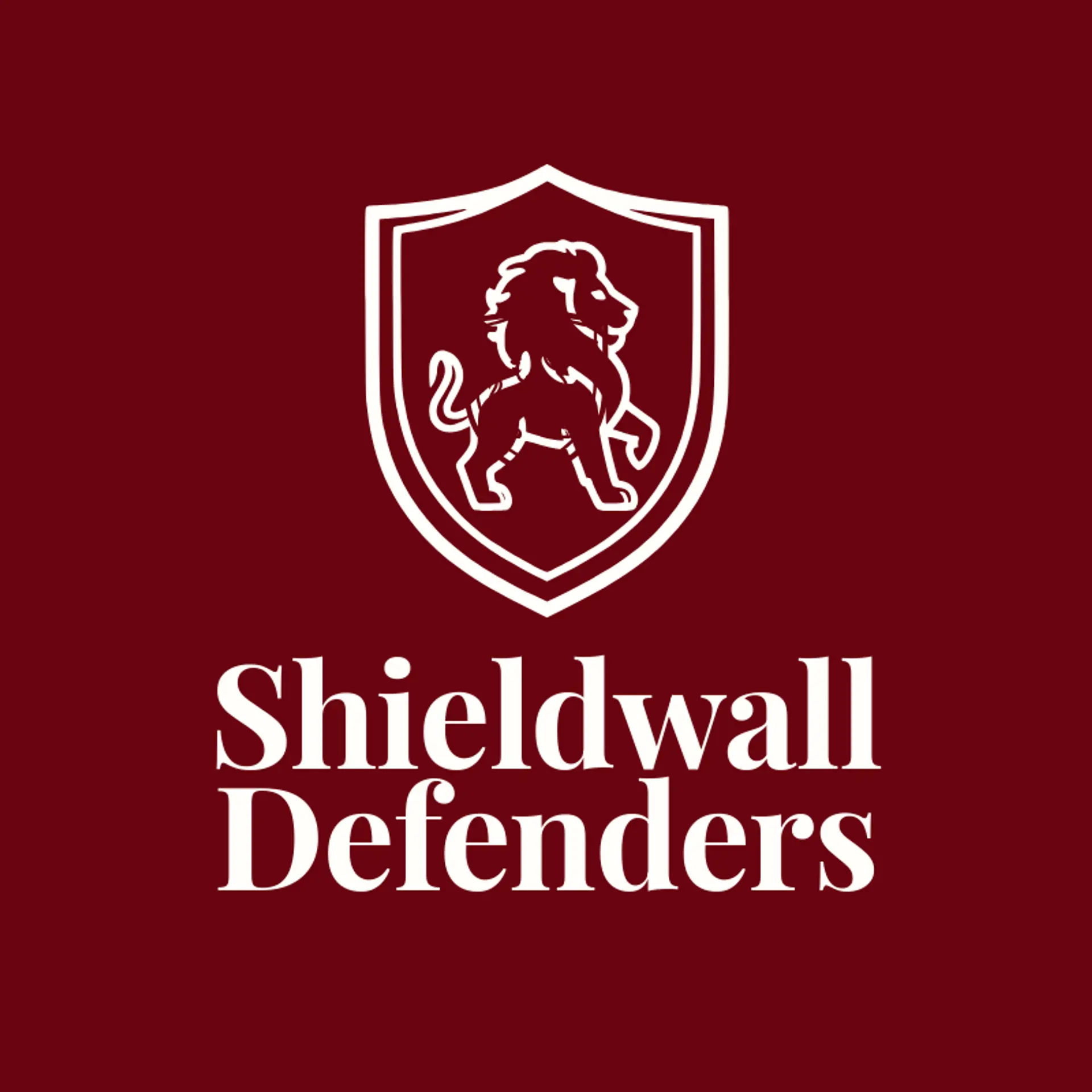 Shieldwall Defenders logo for battle