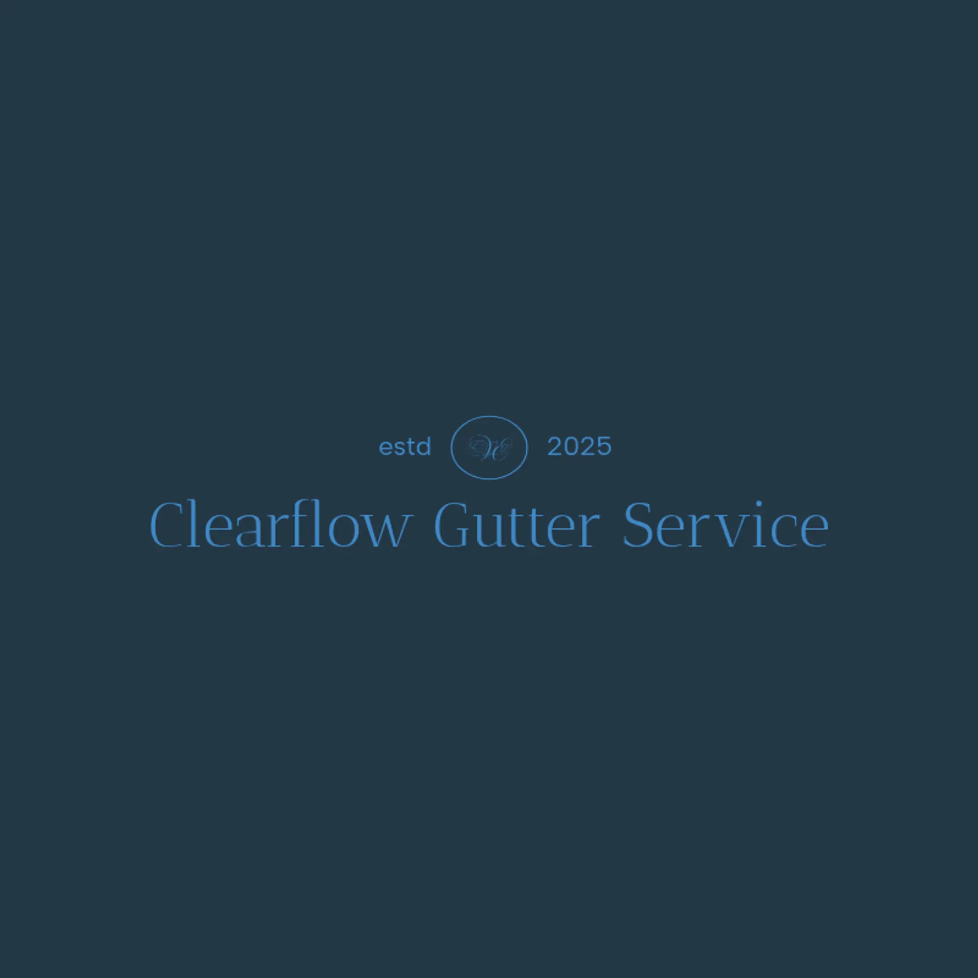 SparkleFlow Gutters logo for gutter cleaning