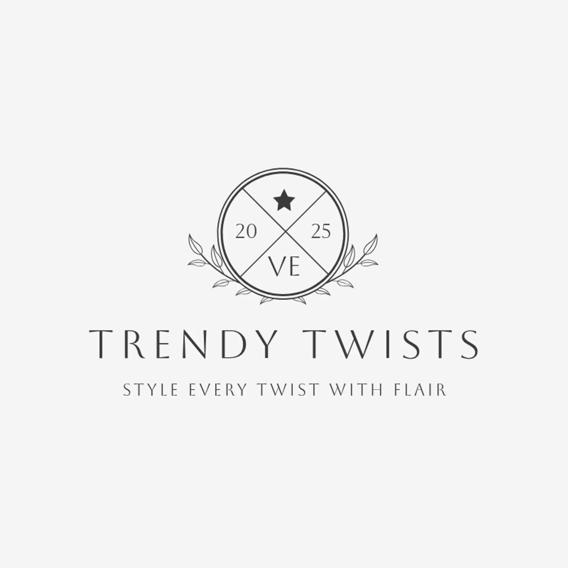Trendy Twists logo for fashion accessories