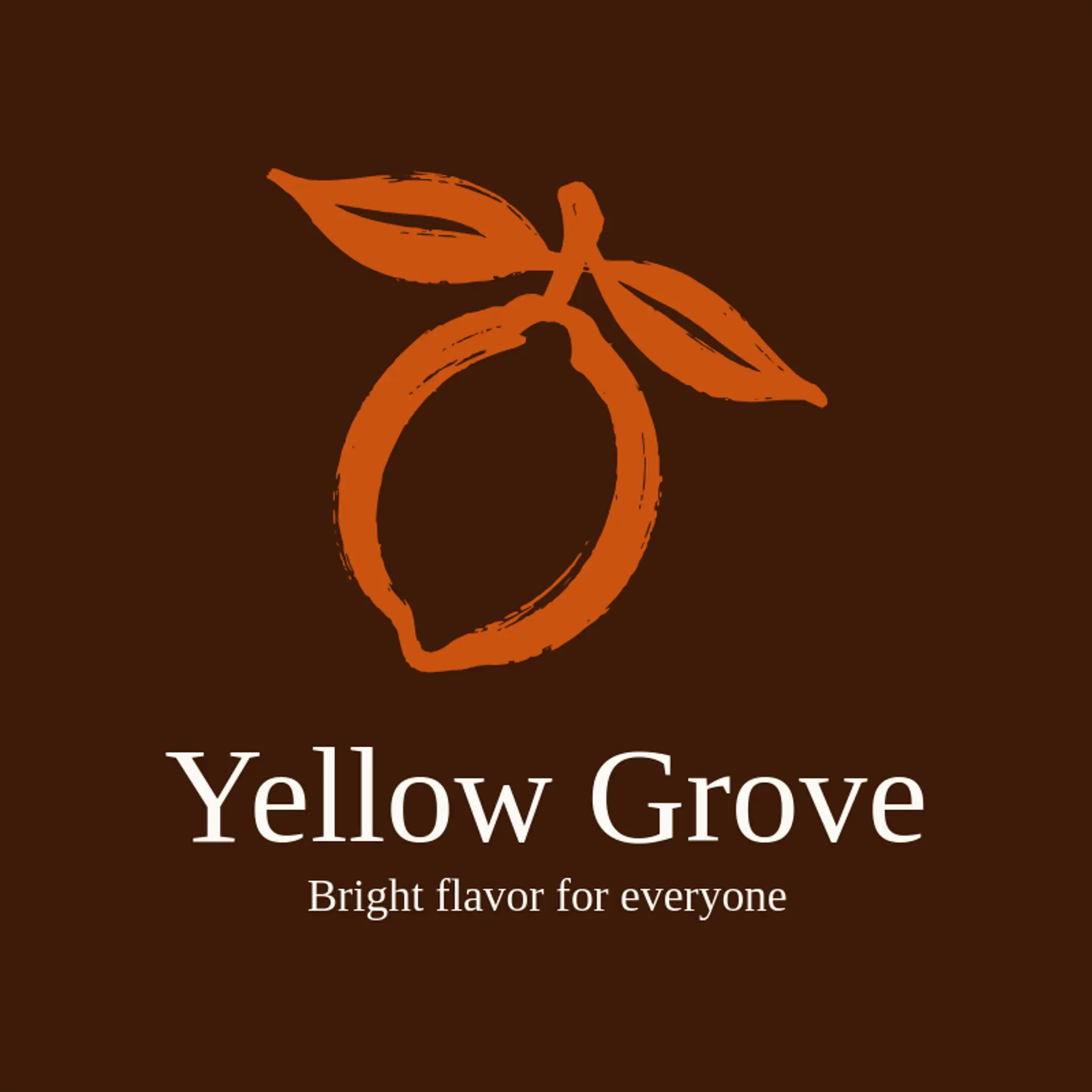 Yellow Grove logo for lemon