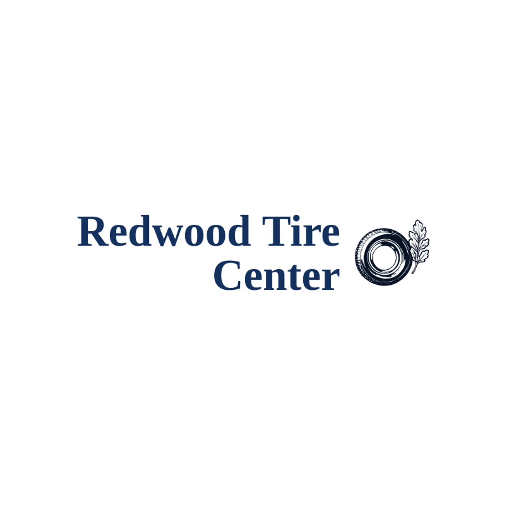 Redwood Tire Center logo for tire shop