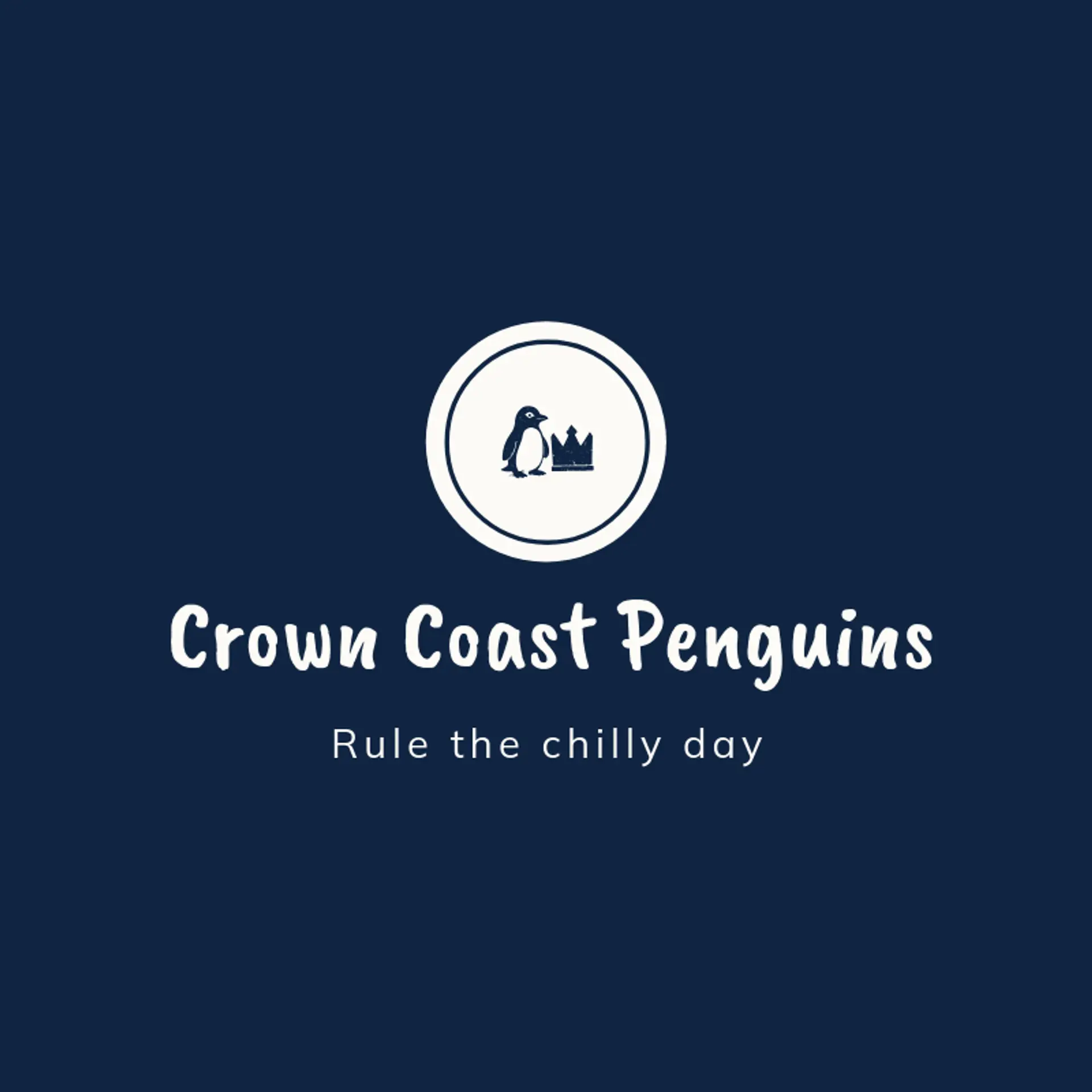 Crown Coast Penguins logo for penguin