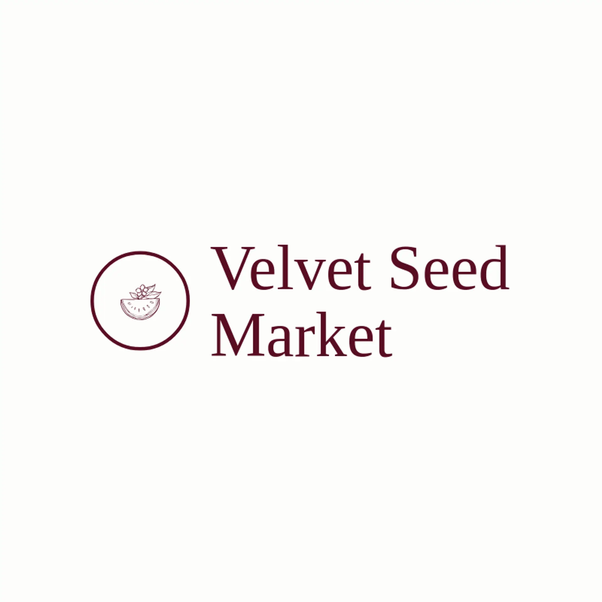 Velvet Seed Market logo for watermelon