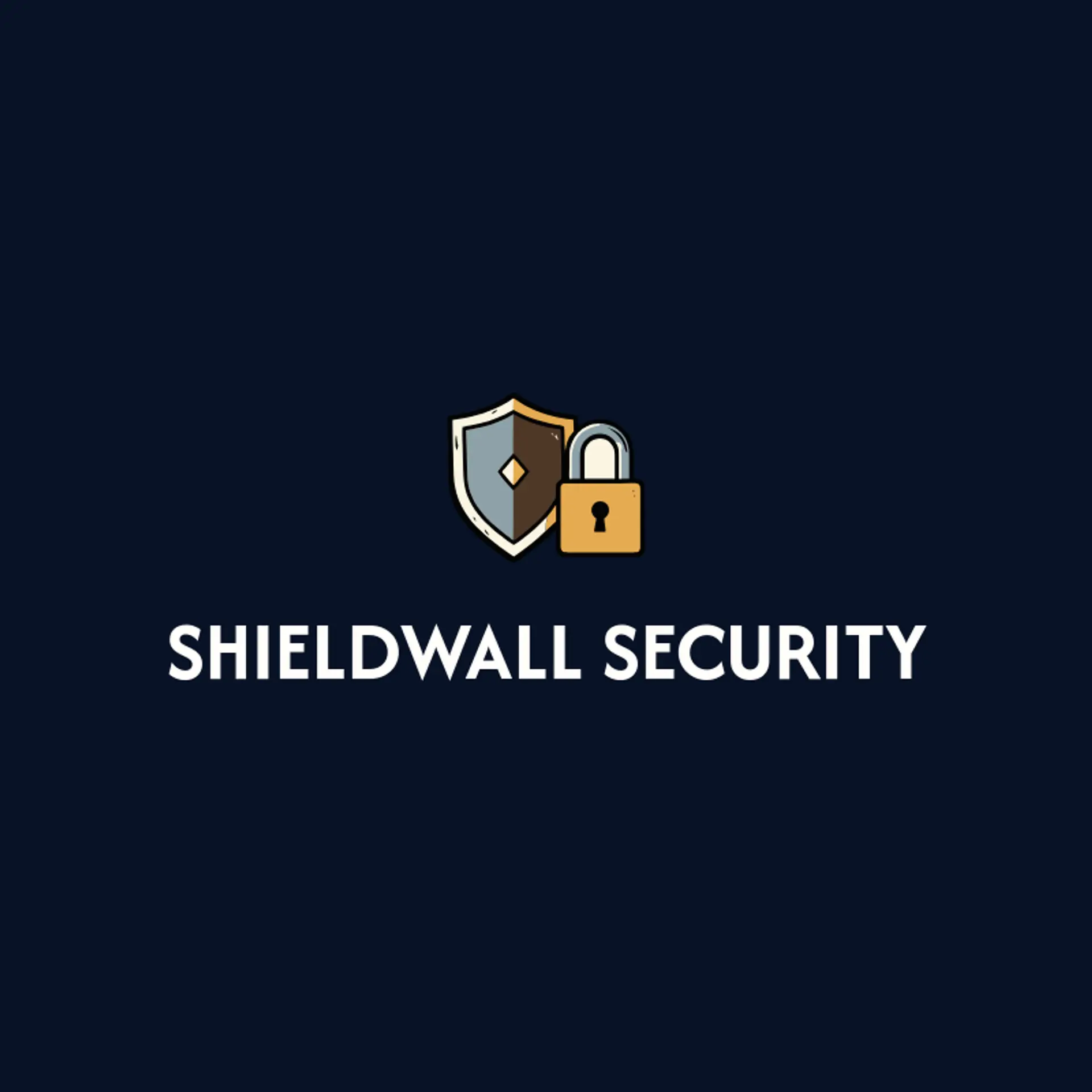 Shieldwall Security logo for cybersecurity