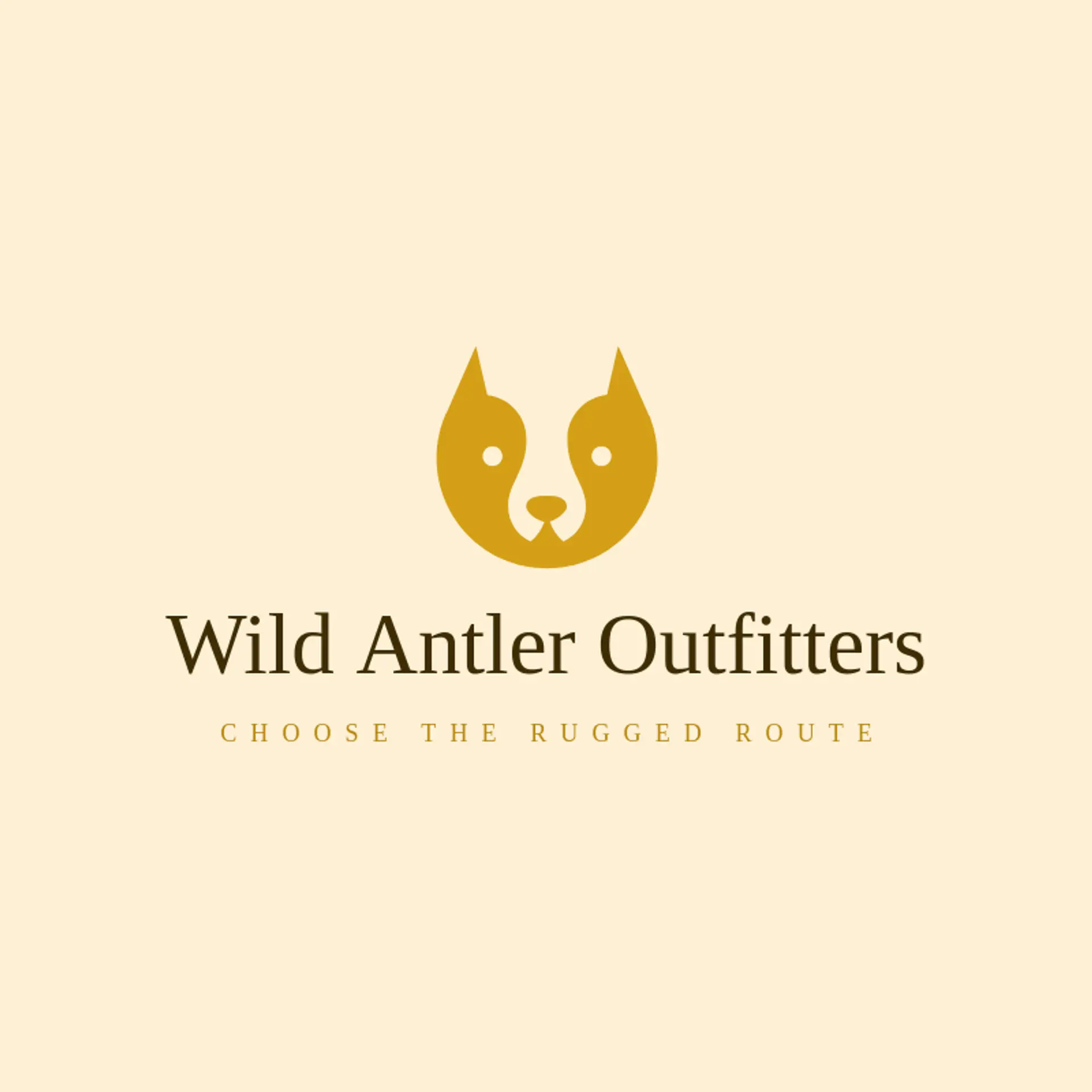 Wild Antler Outfitters logo for wild