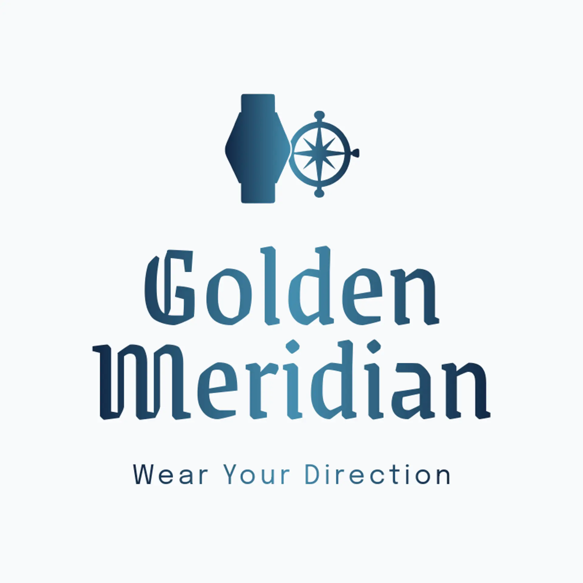 Golden Meridian logo for watch