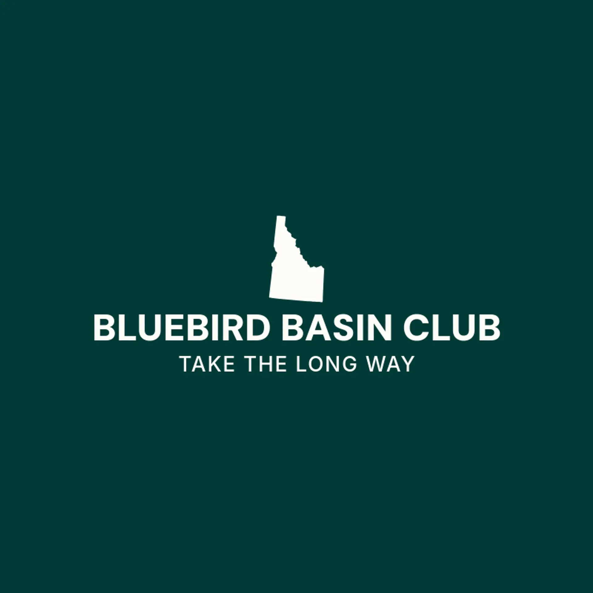 Bluebird Basin Club logo for idaho