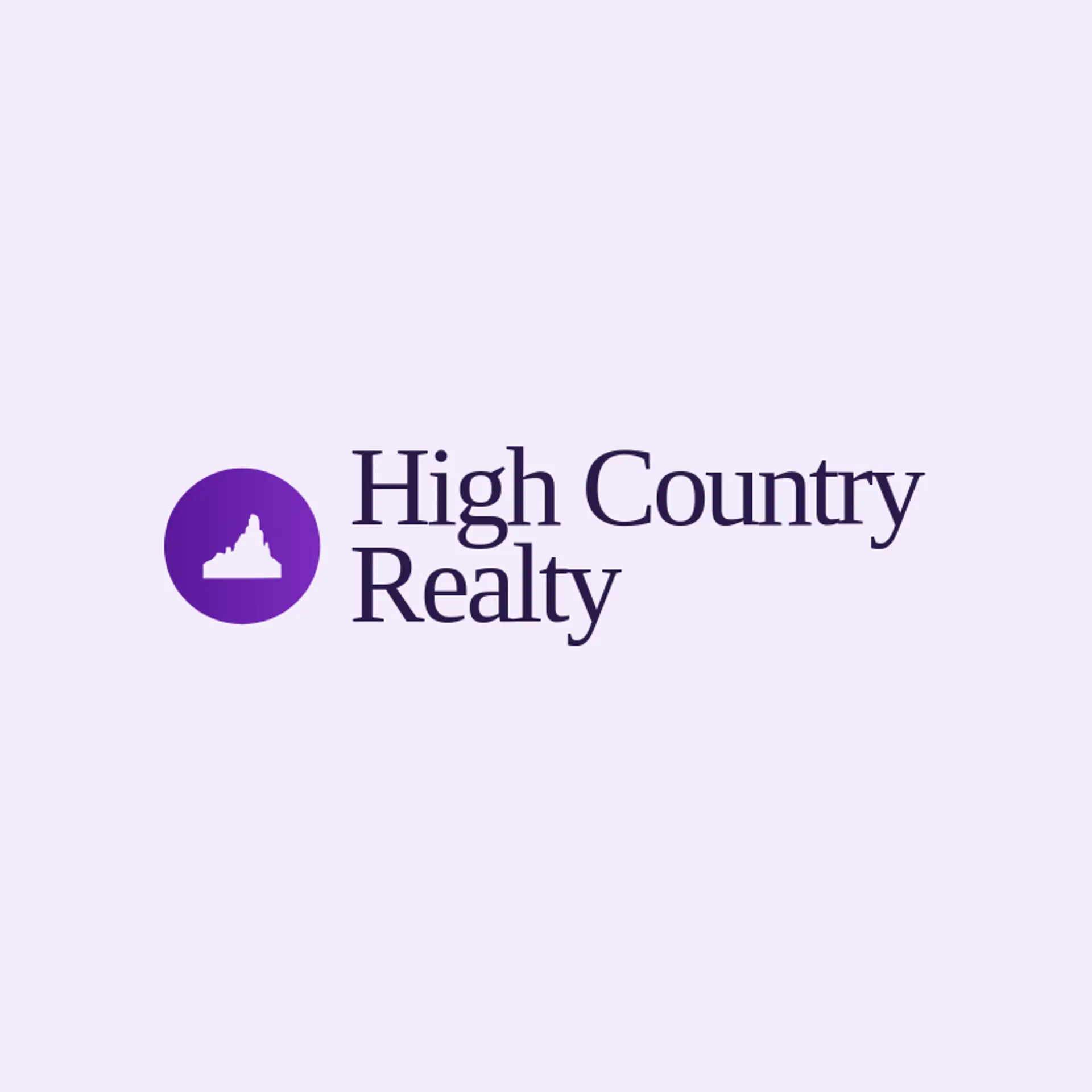 High Country Realty logo for utah